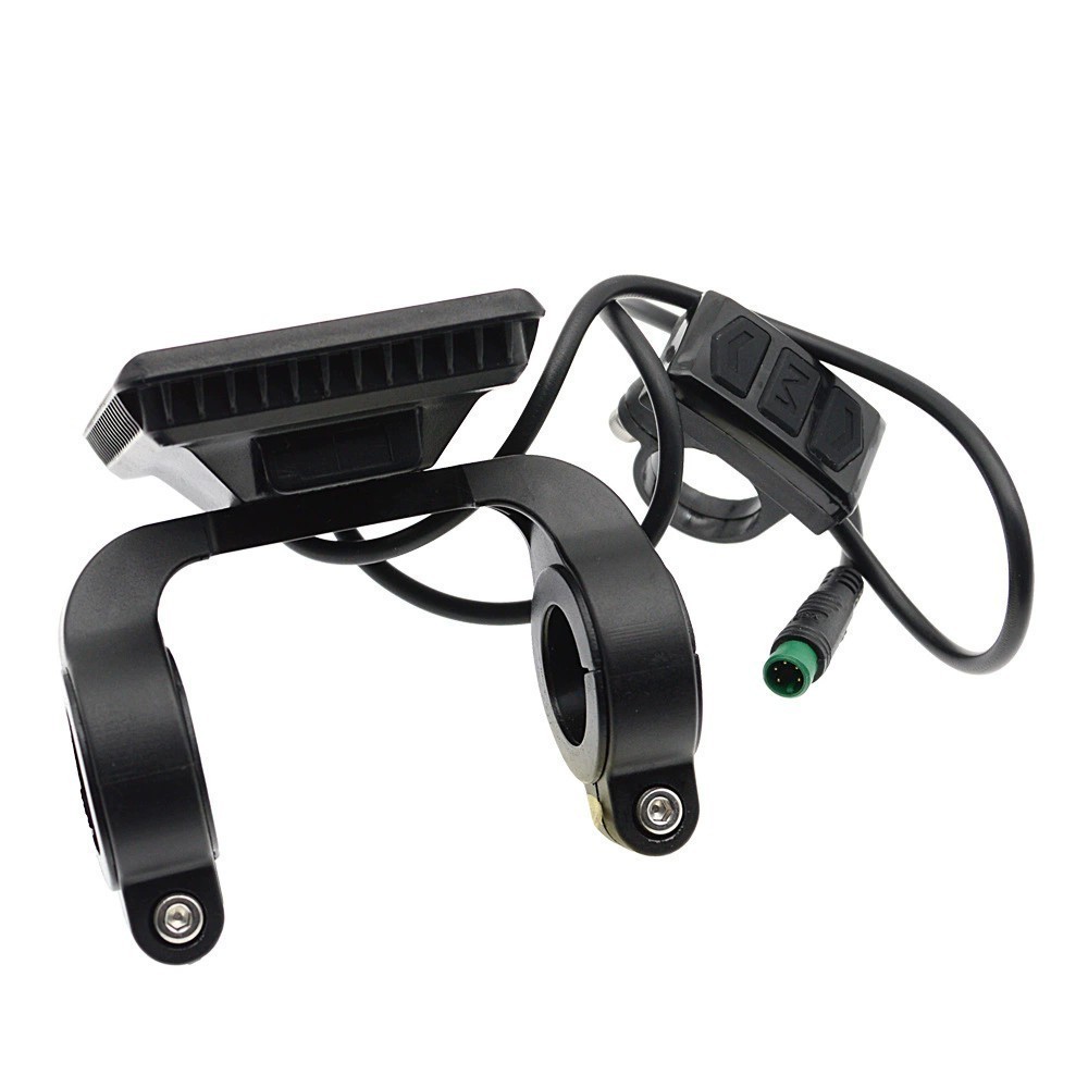 5Pins Electric Bike LCD Display Meter 24V 36V 48V Control Panel Waterproof Plug