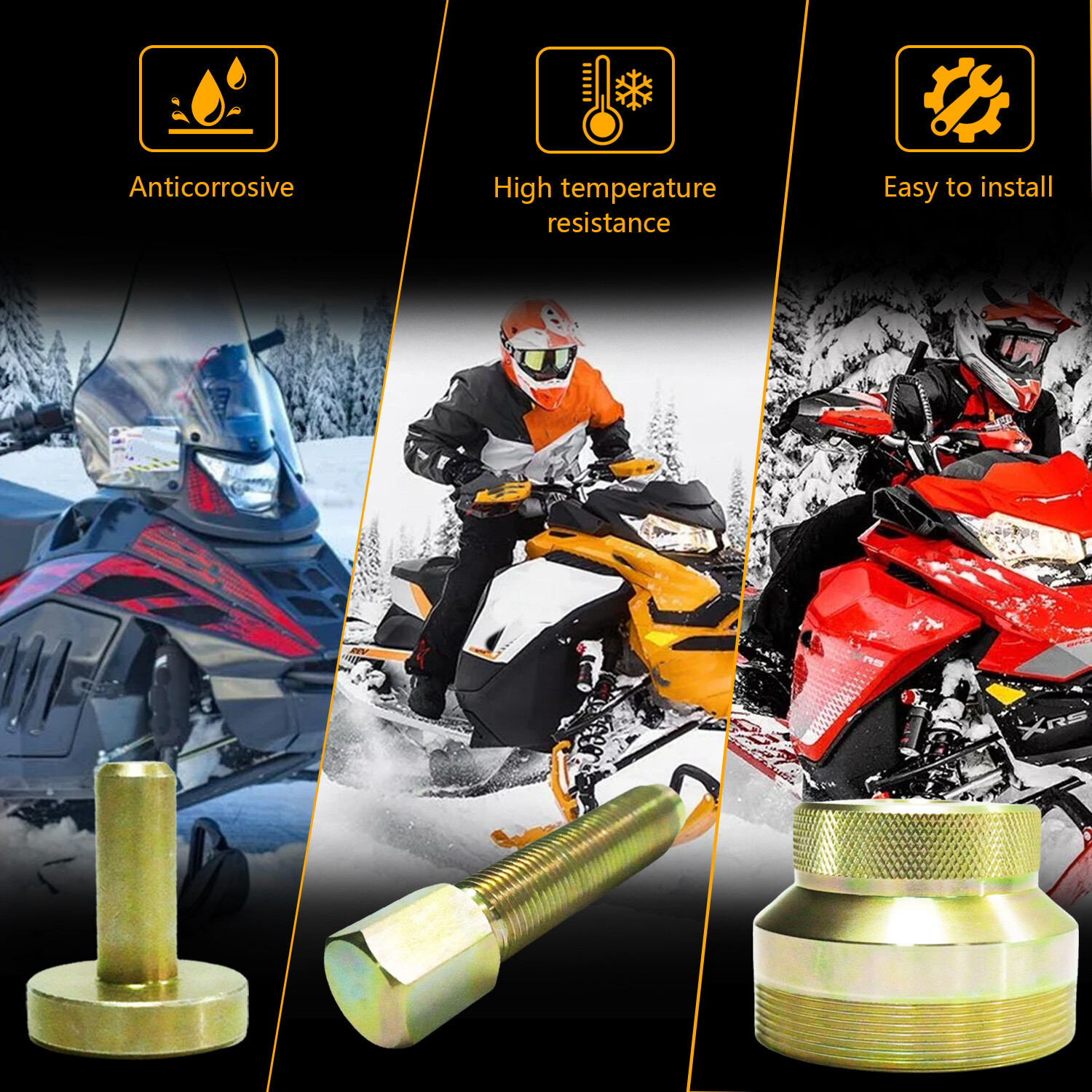 Snowmobile Flywheel Puller Remover Tool Kit for Ski Doo Renegade 600R 850 17-21