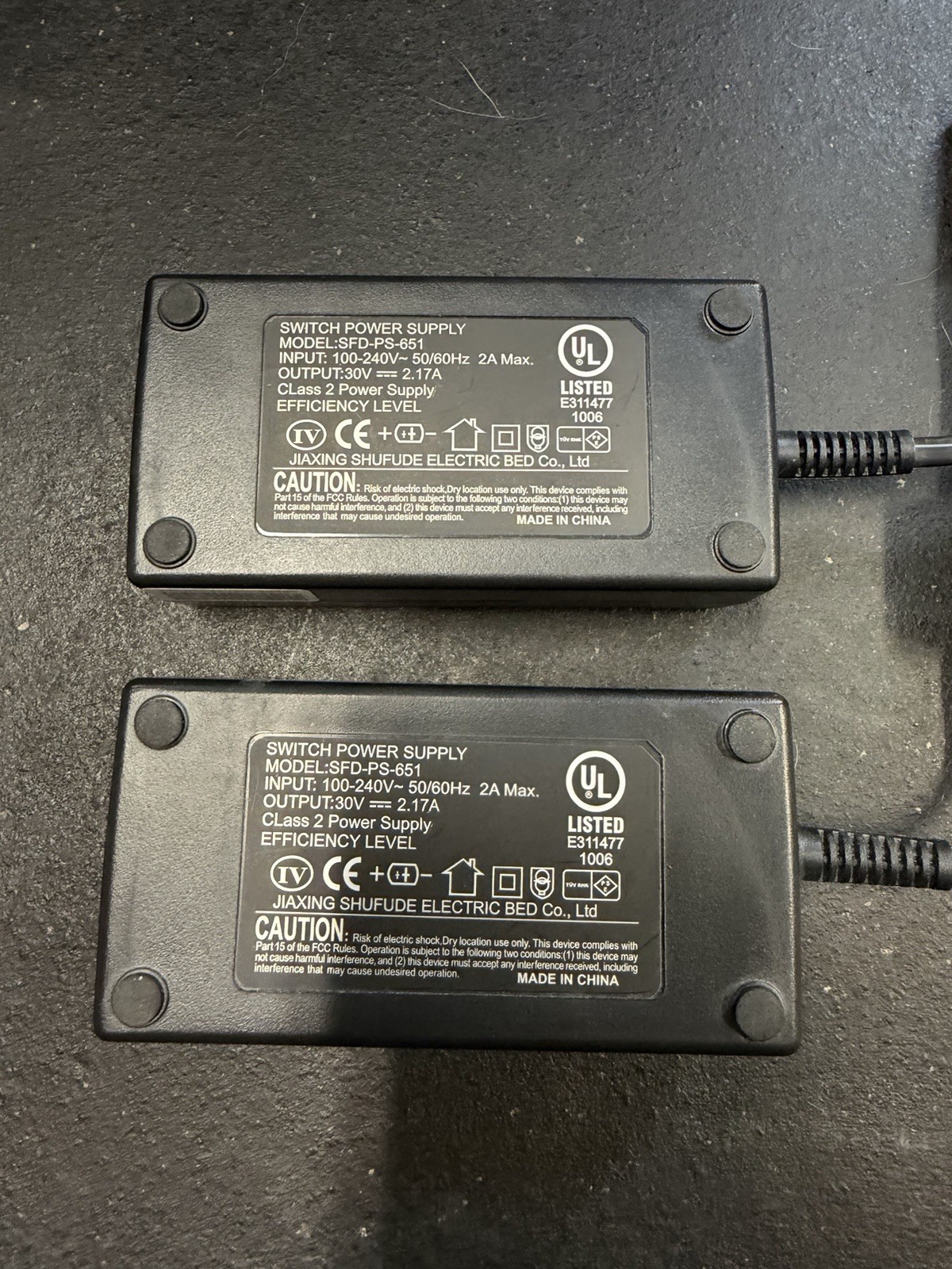 Enso Sleep Systems E4 Wired Remote Ergomotion 5 PIN Remote! + Power Supplies