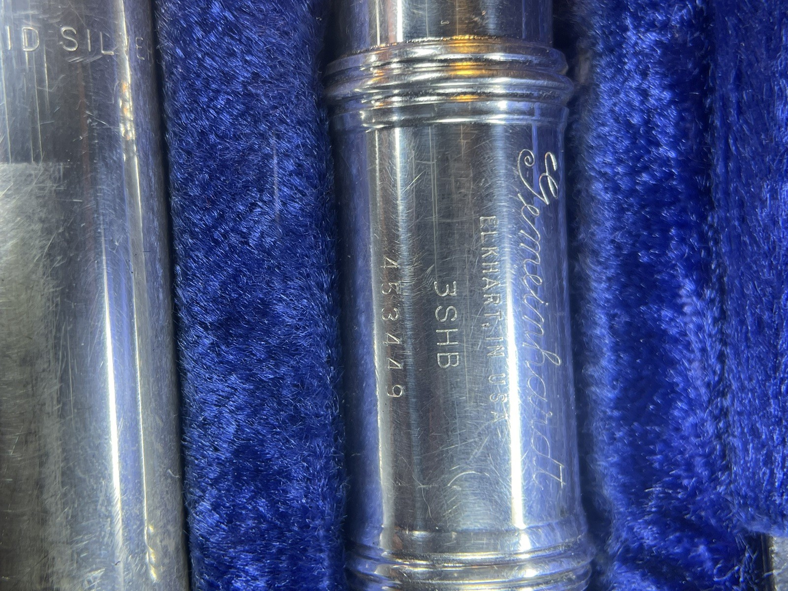 Gemeinhardt 3SHB Custom Flute Solid Silver Headjoint B-Foot Step-Up