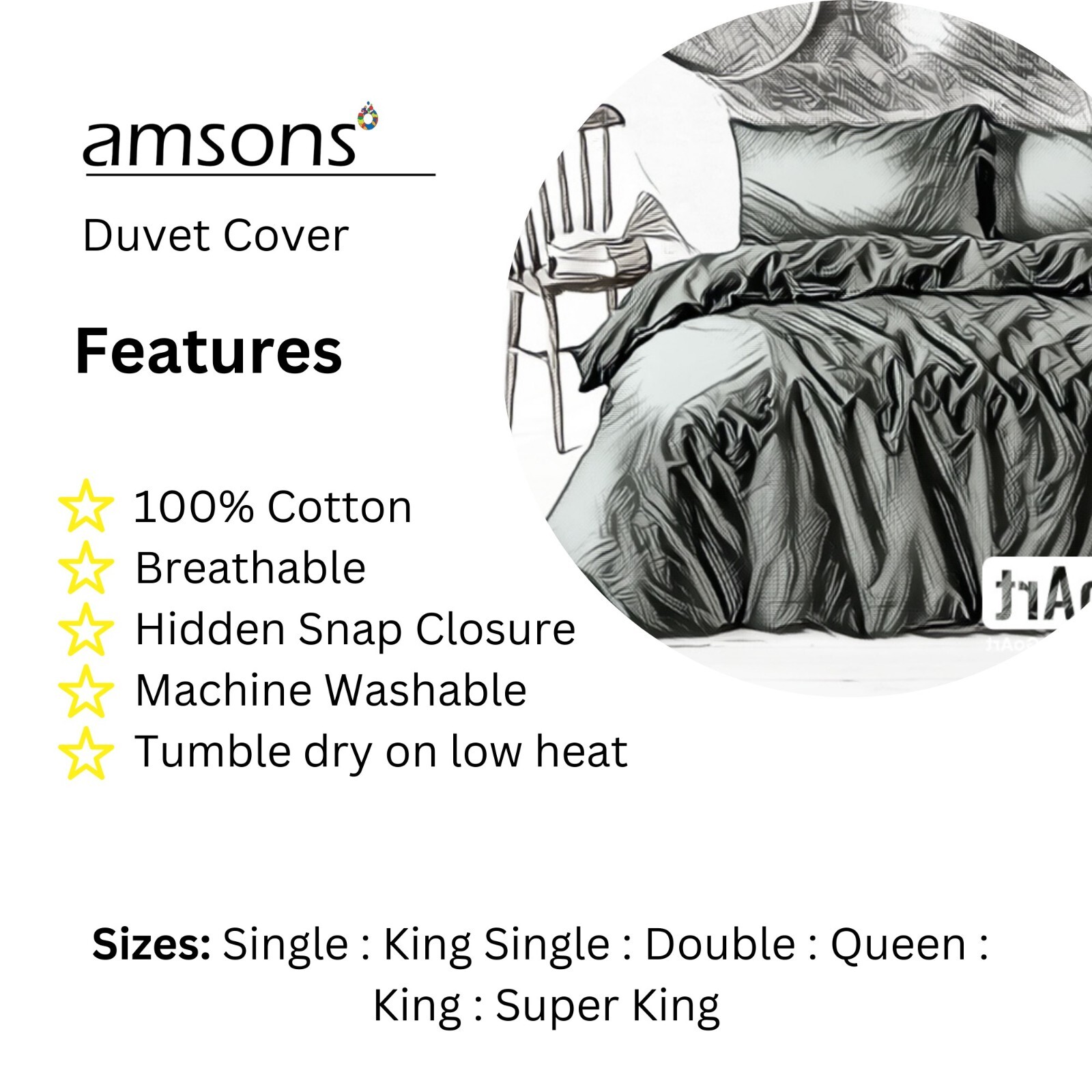 2025 New All Size Bed Doona Quilt Duvet Cover Set 100% Cotton Premium Bedding