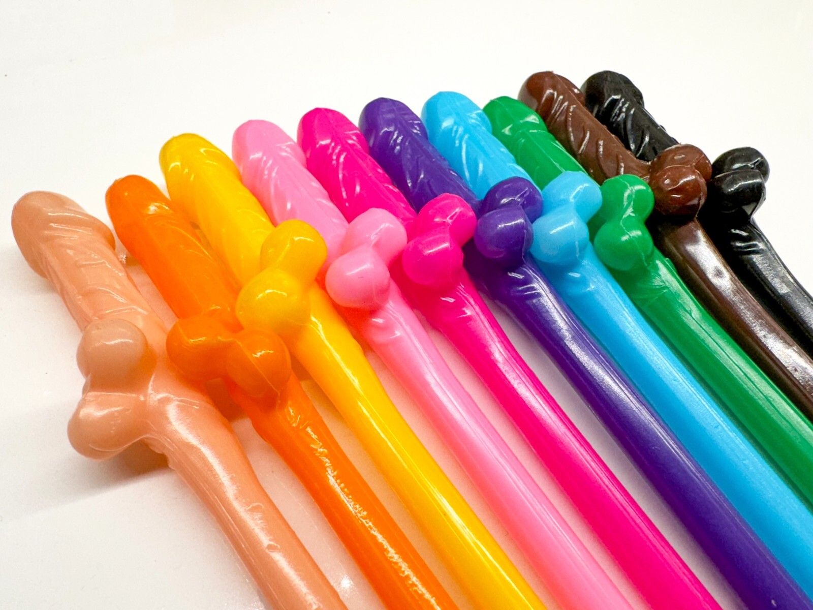 50 Penis Straws Bachelorette Party Supplies Decorations Favor Cup Drinking Fun