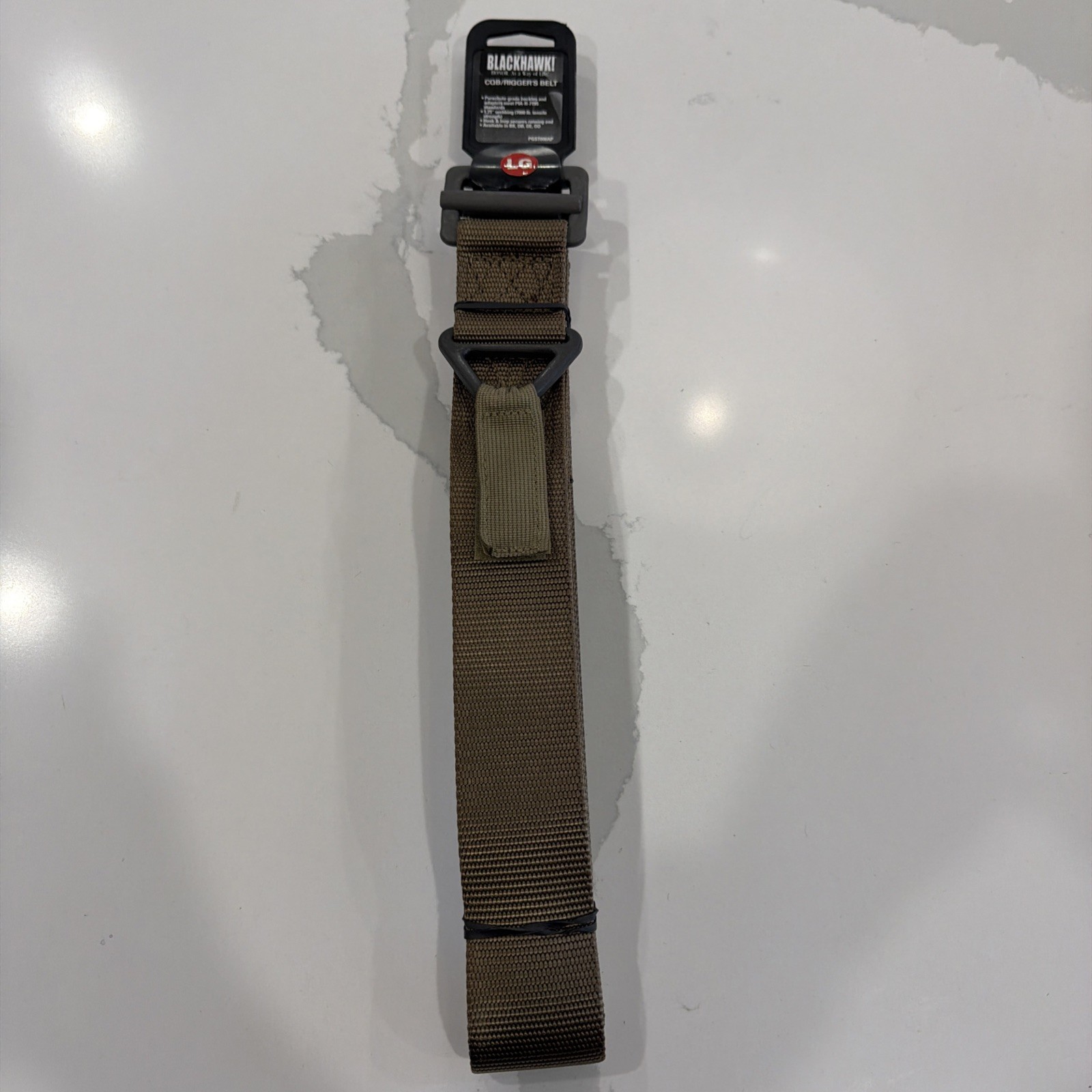 Blackhawk CQB Rescue Rigger Belt Large - Coyote Tan #41CQ02499