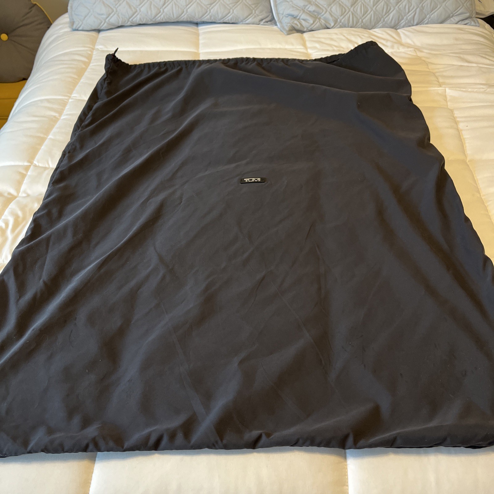 Tumi Dust Bag Black Large Luggage Cover Traveling Laundry Bag Drawstring 44x32