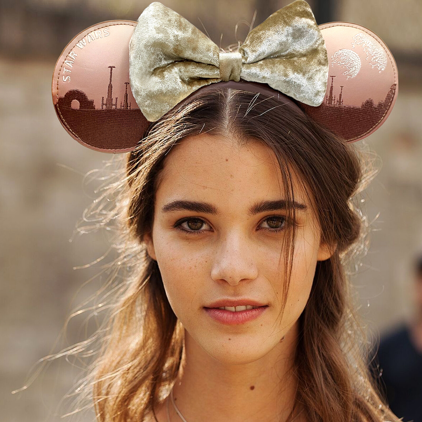 Disney Parks Star Wars Sands of Tatooine Minnie Ears Headband