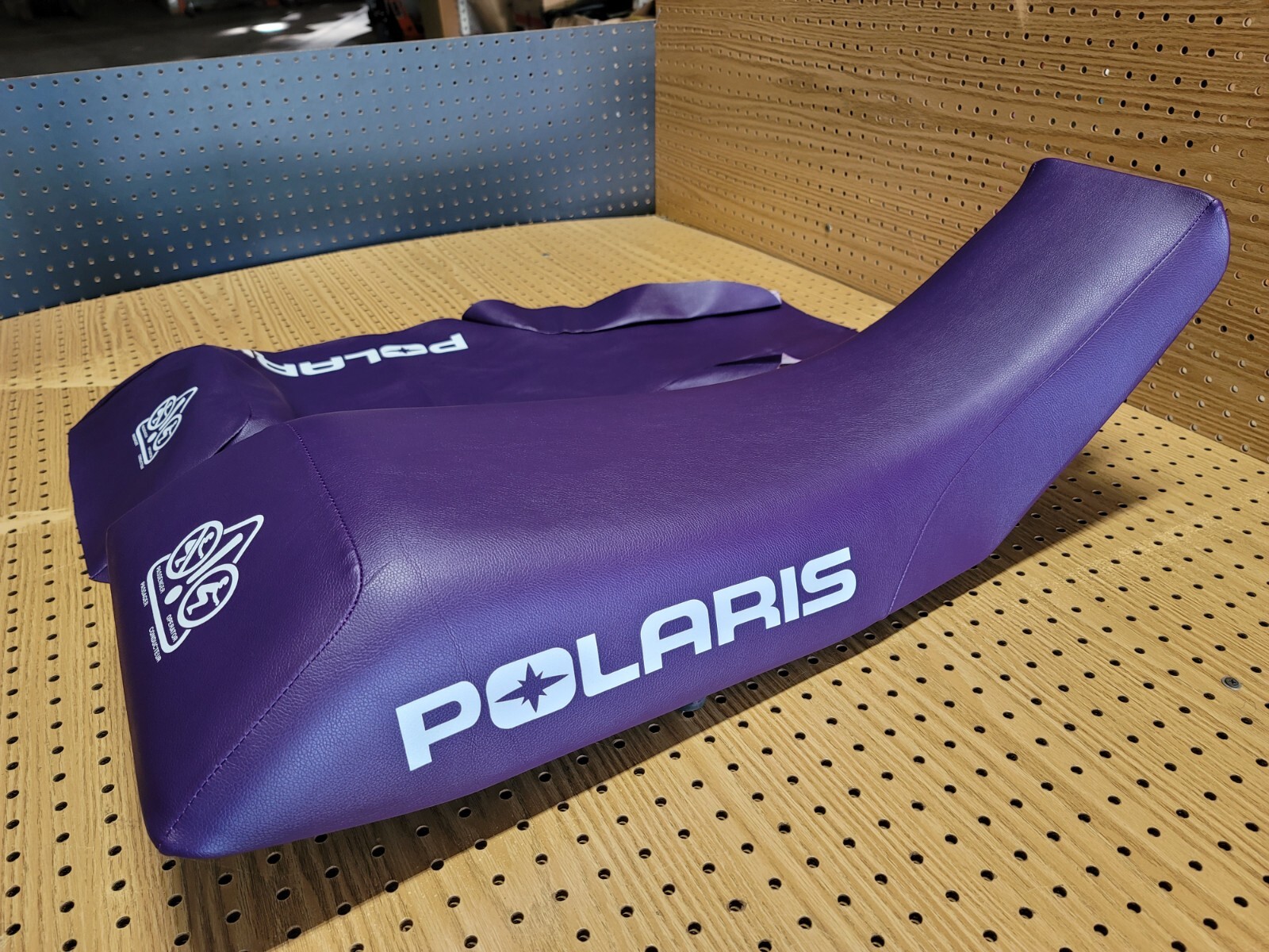 POLARIS SCRAMBLER 250 400 500 SEAT COVER 1995 TO 2003 (PURPLE) [P*-35]