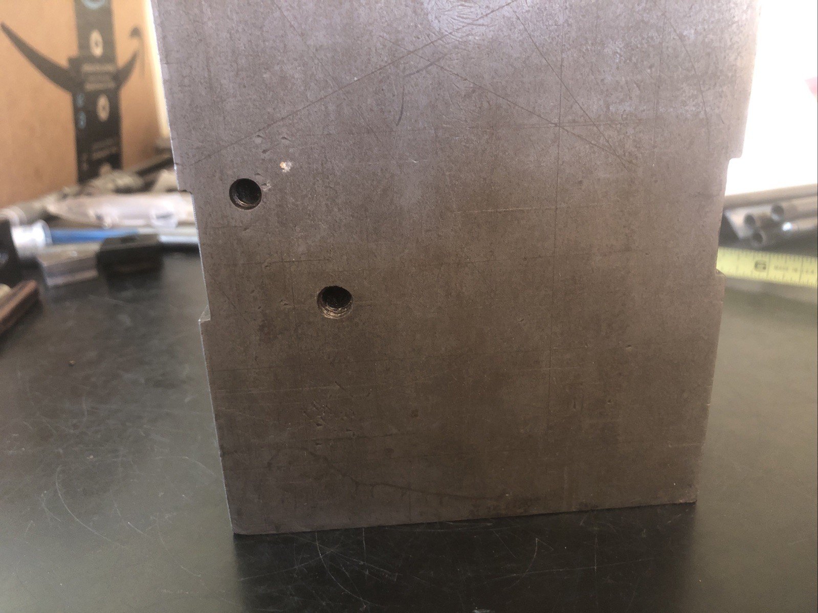 Iron Angle Plate 8”x 5”x 4 1/2” Right Angle Plate No Mfg Name Machinist Tooling