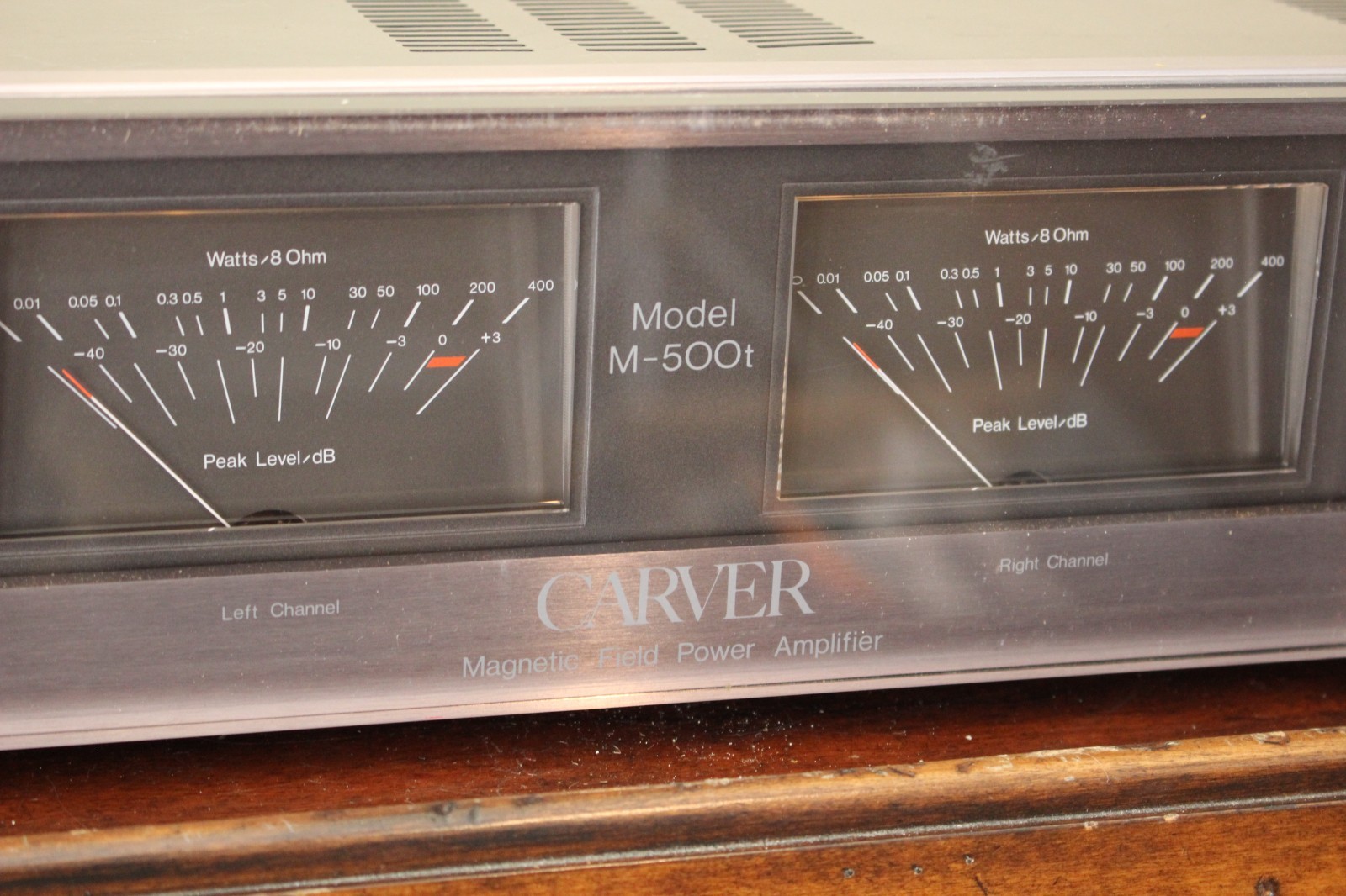 Vintage Carver M-500t Magnetic Field Power Amplifier Amp