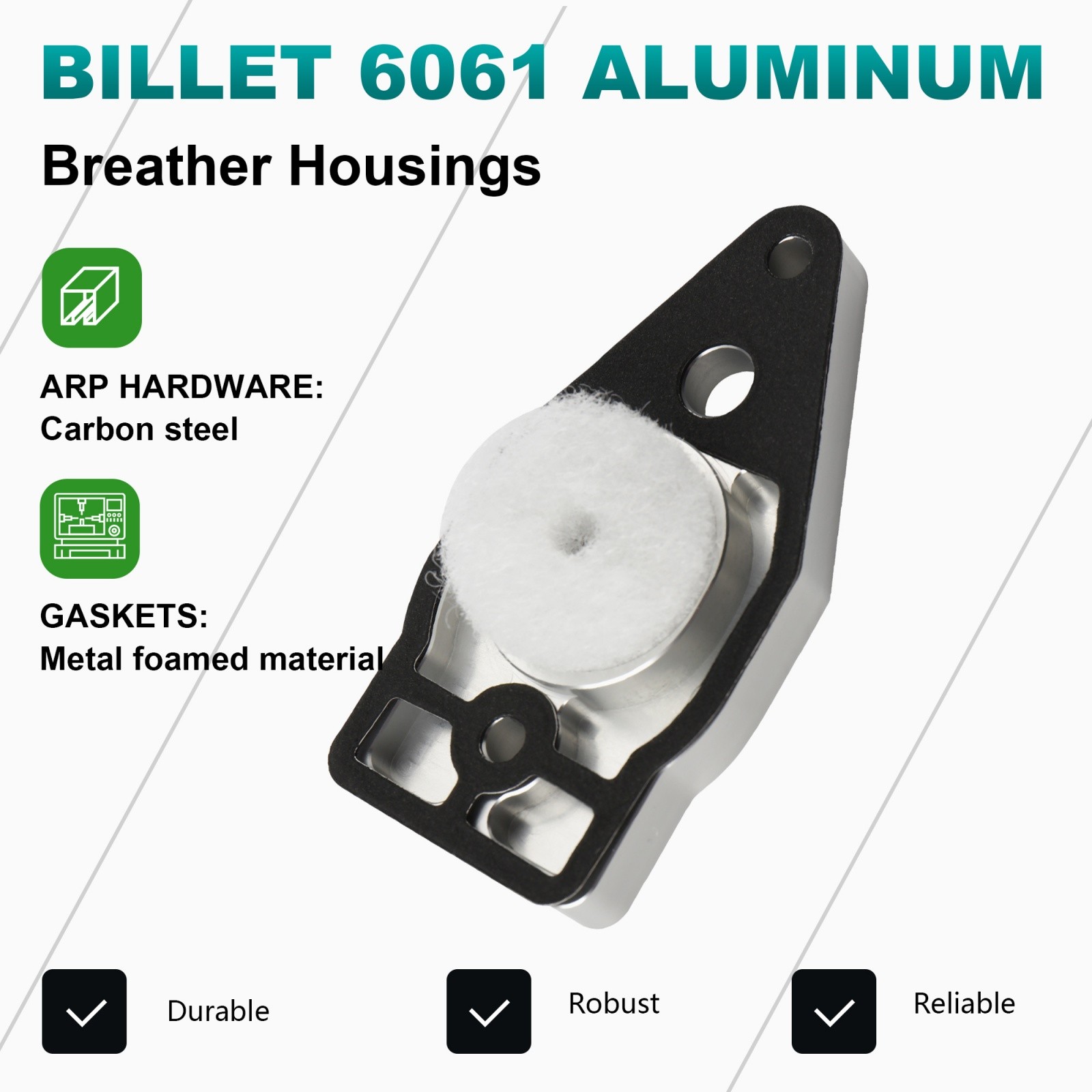 Twin Cam Rocker Box Breather Kit for Harley Touring Softail Dyna 1999-2017