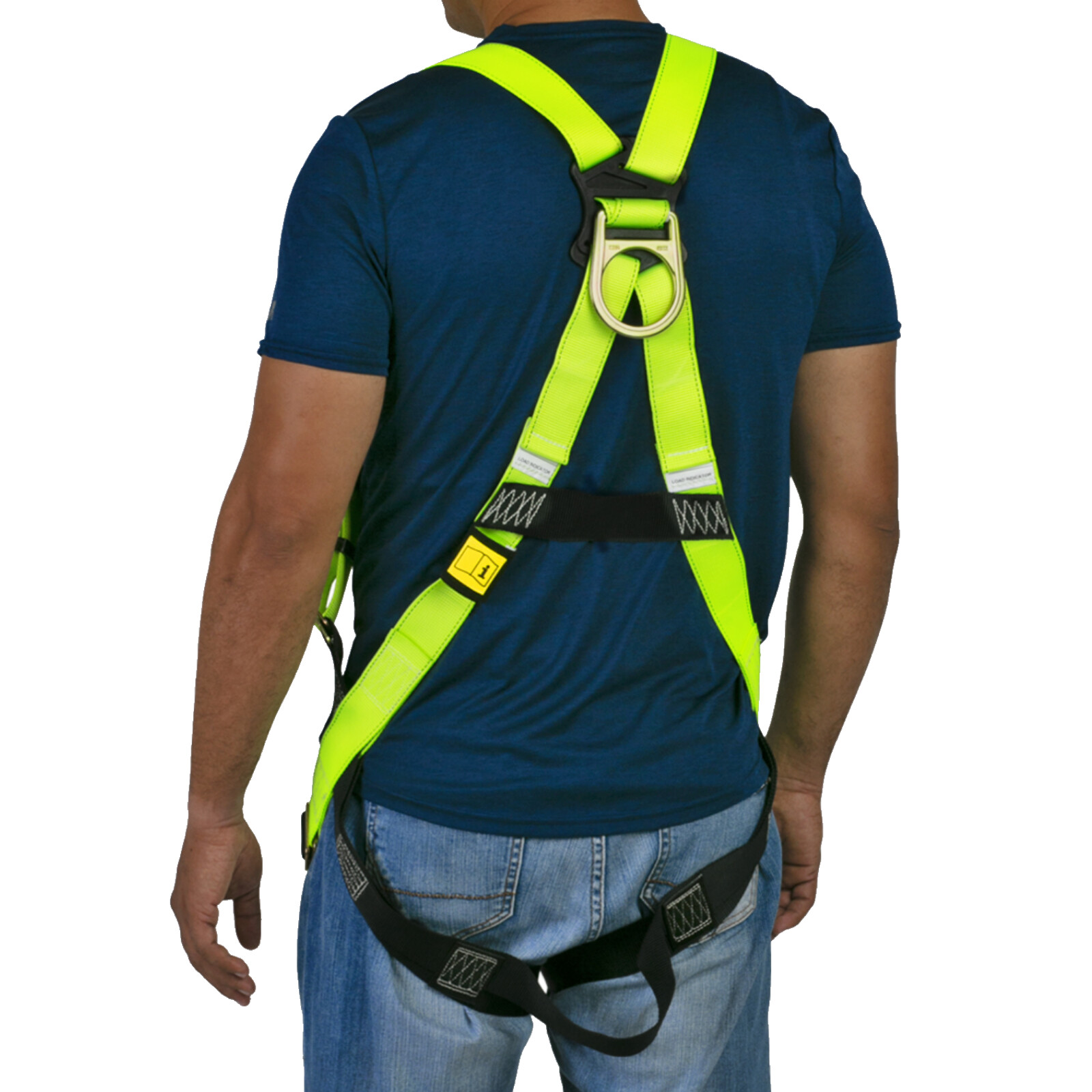 Safety Harness 1D Ring Fall Protection Full Body ANSI OSHA UL JORESTECH