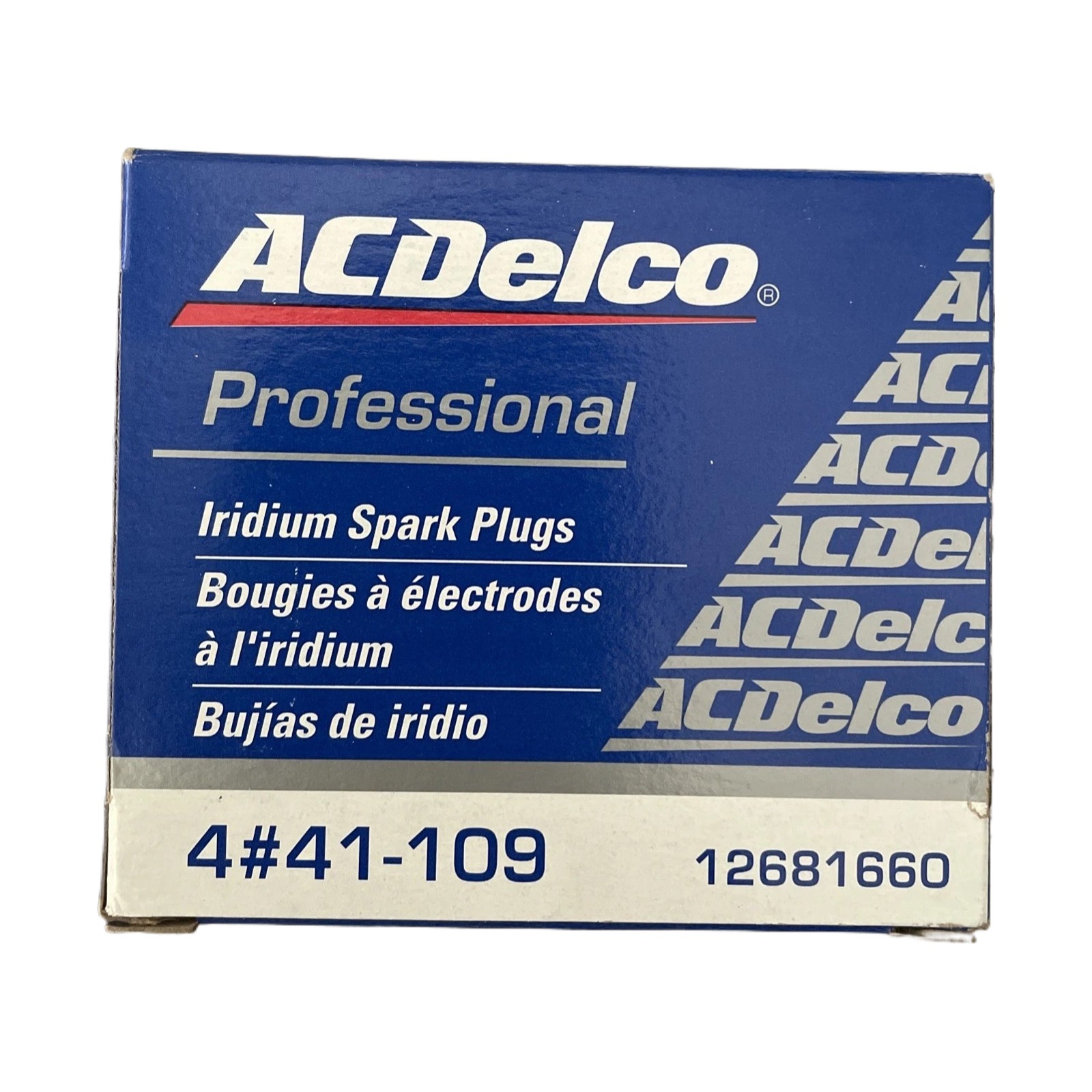 6Pcs New Iridium Spark Plugs 41-109 12622561 For Buick Cadillac Chevrolet