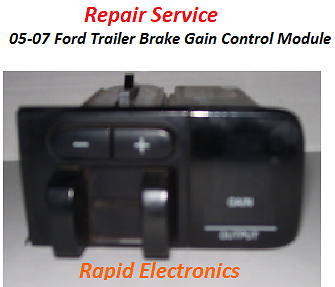 05-07 Ford F250 F350 F450 F550 Trailer Brake Gain Control Module Repair Service