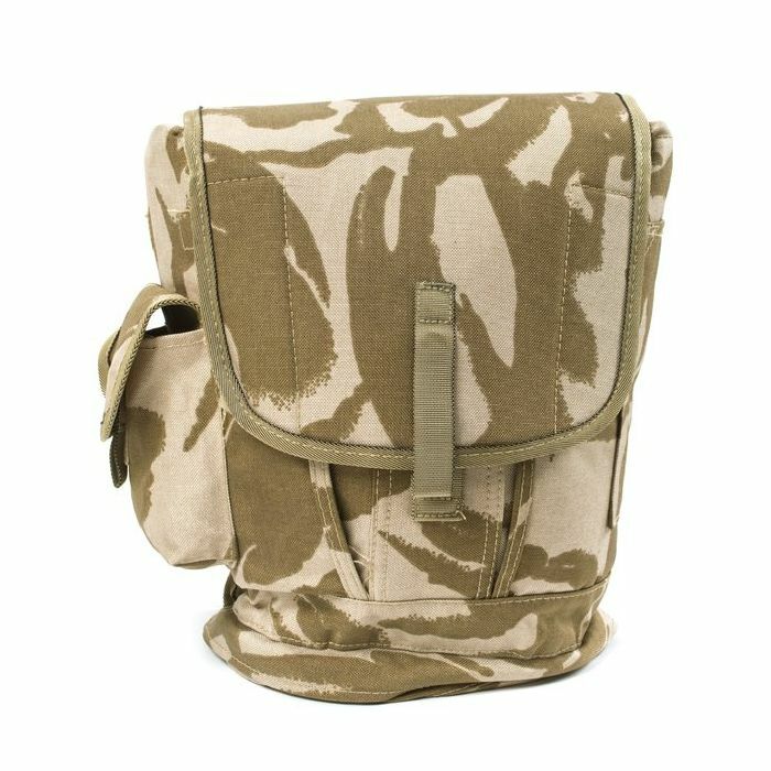 British Army Field Pack DPM Desert Respirator Gas Mask Bag 4240-99-800-9601