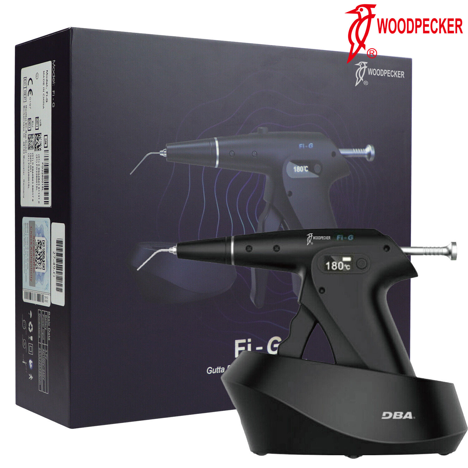 Woodpecker Dental Endodontic Gutta Percha Obturation System Gun & Heated Pen