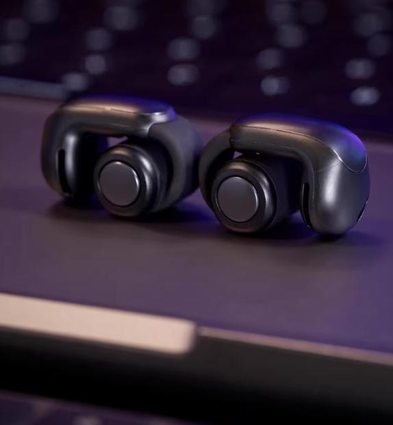 Bose Ultra Open Bluetooth Ear Clip Black New Sealed Comfort Open Ear