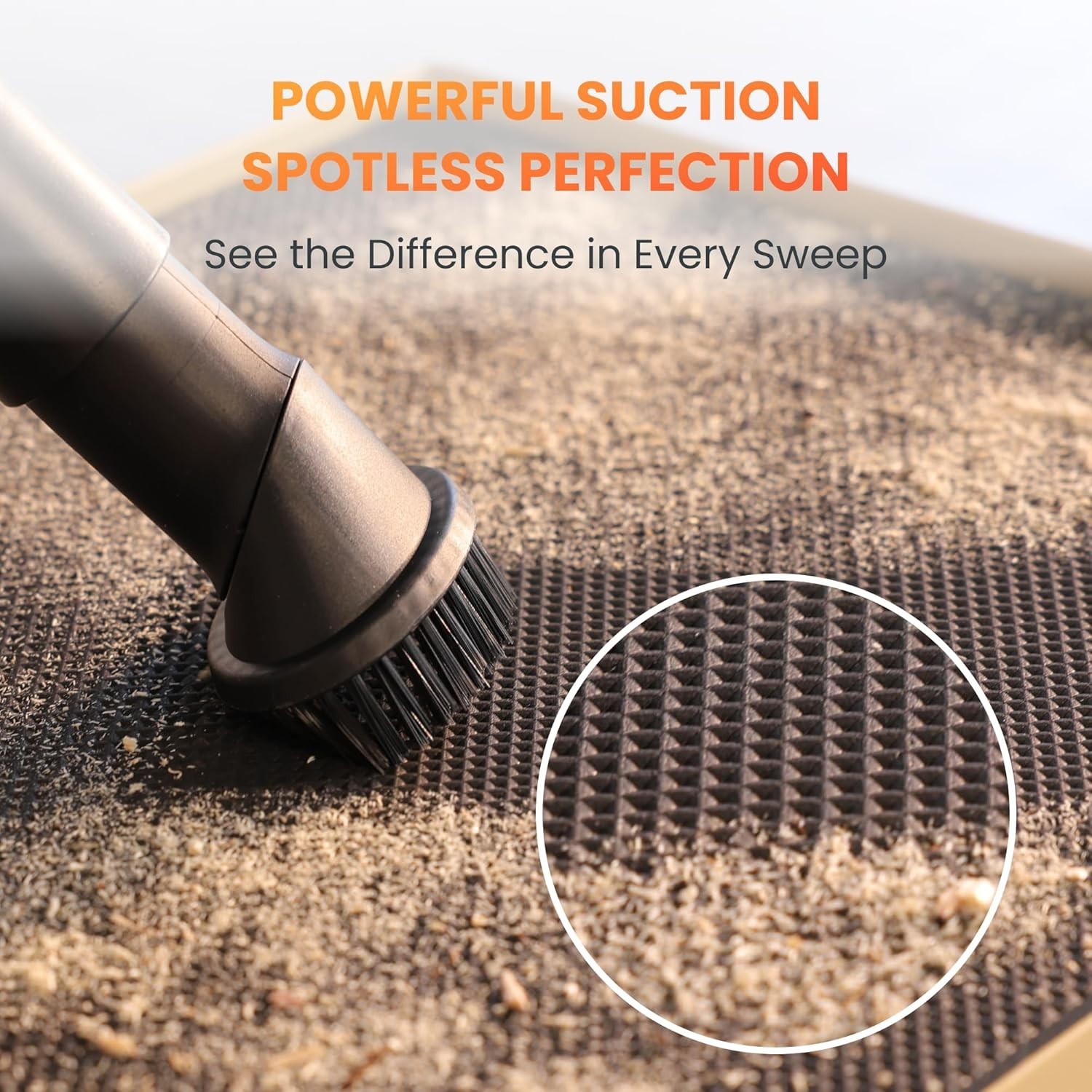 Giraffe Tools Wet Dry Vacuum Cleaner with 30FT Retractable Hose Wall mount 1200W