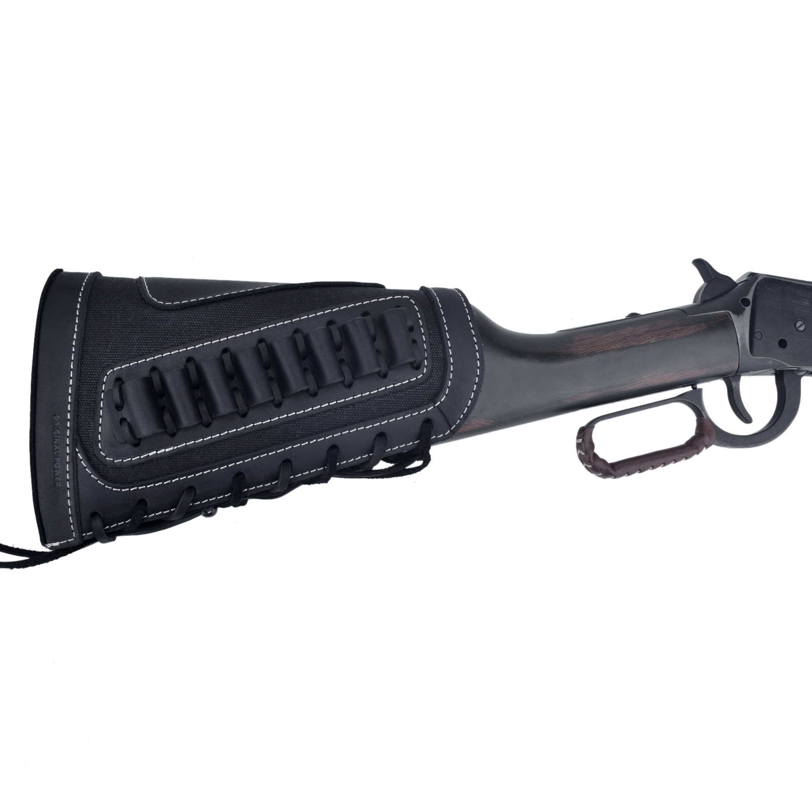 Leather Shotgun Rifle Buttstock Canvas Ammo Covers .22LR .308 .30/30 12GA .357
