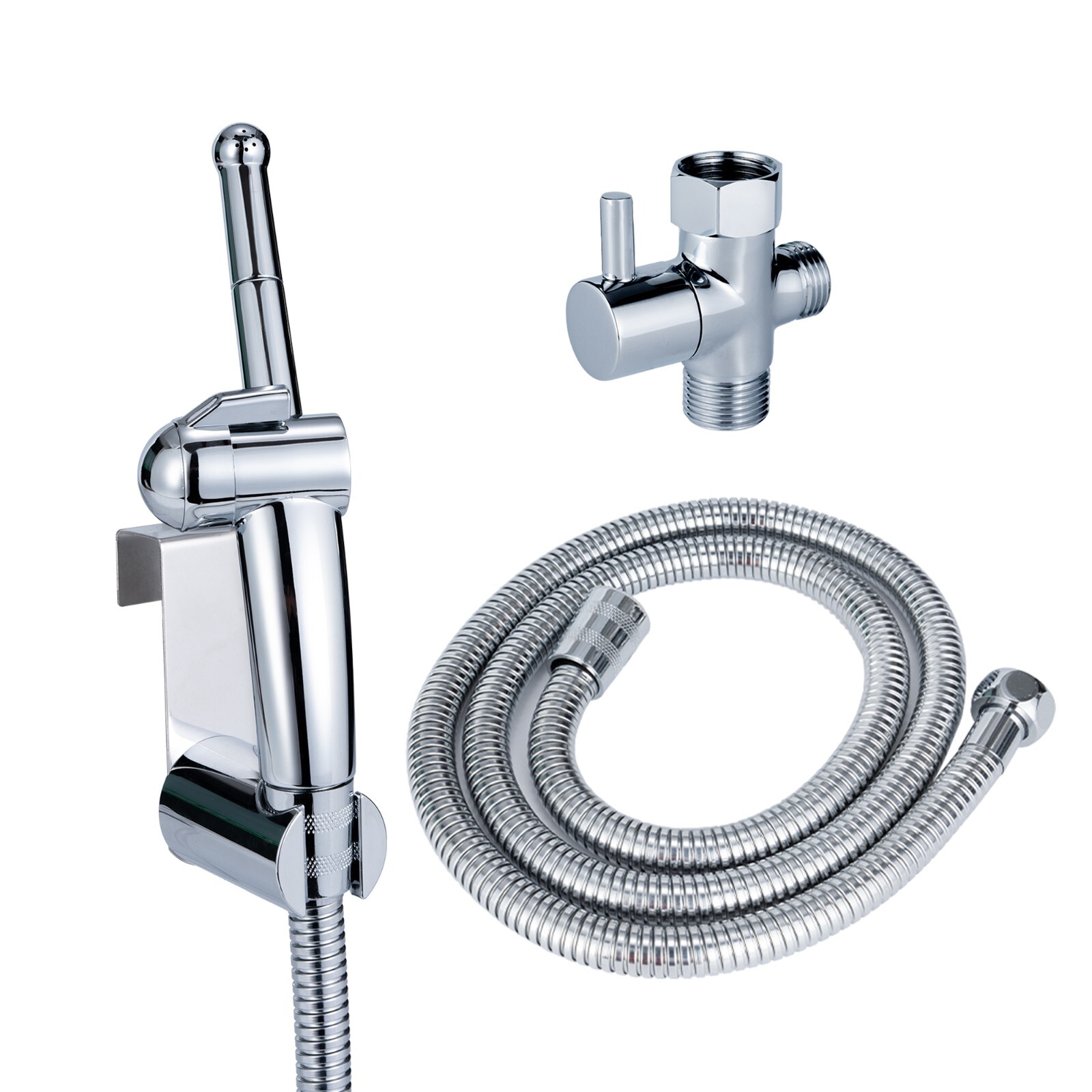 Brass Handheld Bidet Sprayer for toilet with Ajustable water Jet Spray