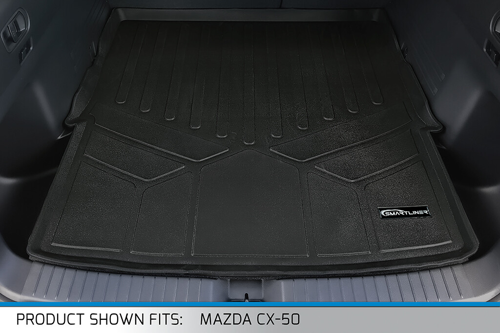 SMARTLINER Custom Fit 2 Rows & Cargo Liner Set For 2023 - 2025 Mazda CX-50