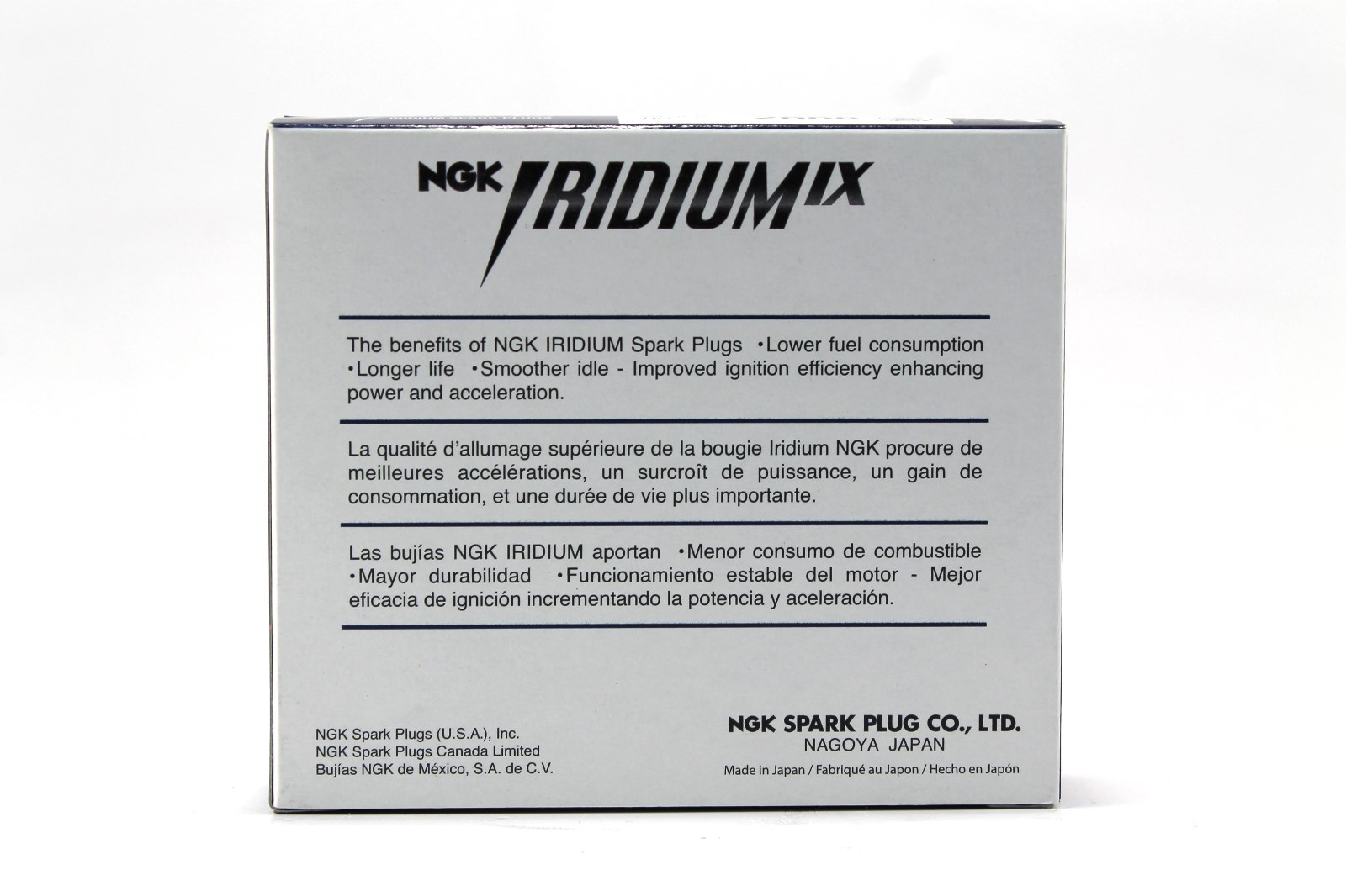4 x NGK Iridium IX Spark Plugs BKR7EIX11 Colder Heat Range 7 Honda Acura Toyo ++