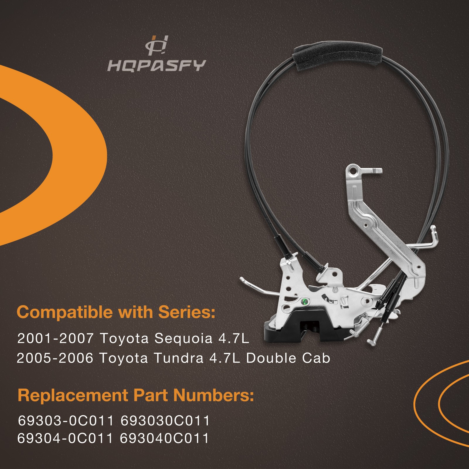 Front Left Driver Side Door Lock Latch Actuator For 01-07 Toyota Sequoia Tundra