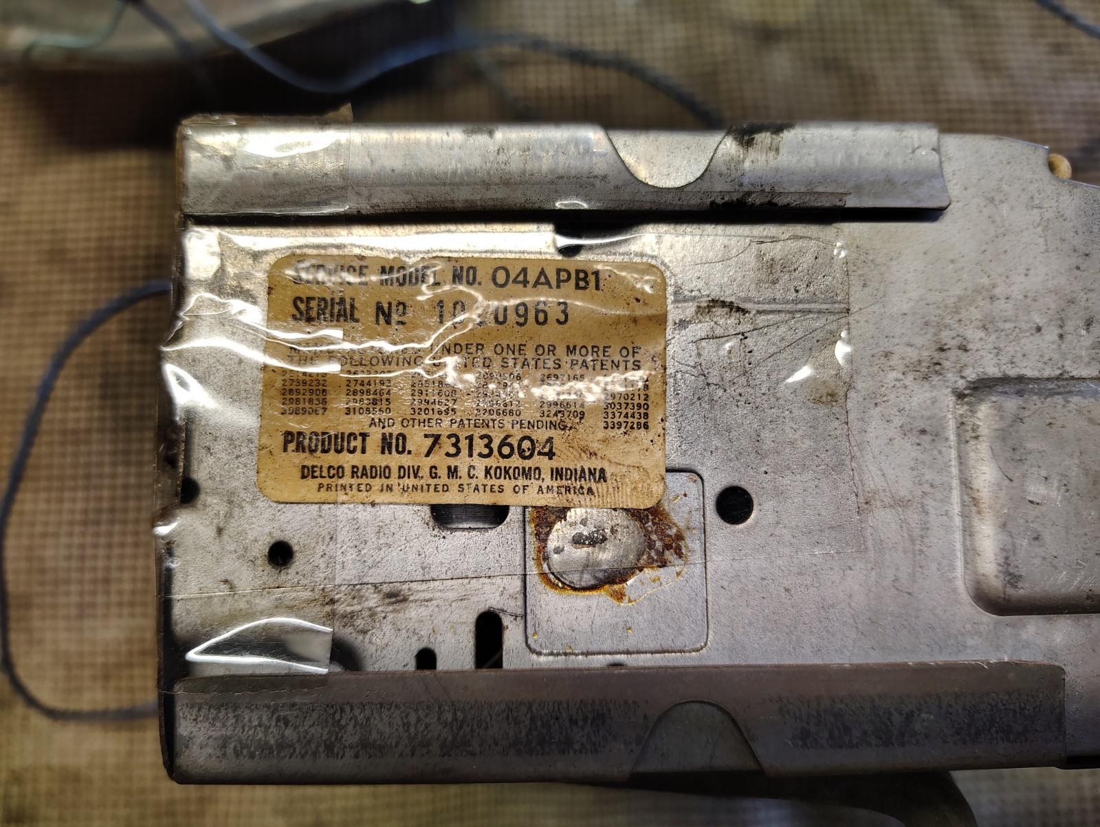 1970 Buick Skylark GS 455 GSX Stage 1 Sport Wagon Factory AM Radio 04APB1 WORKS!