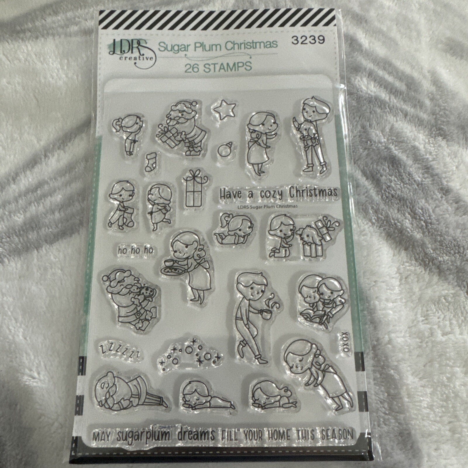 LDRS Creative Stamp & Die Set Holiday Cheer 723253 New LOT OF 5