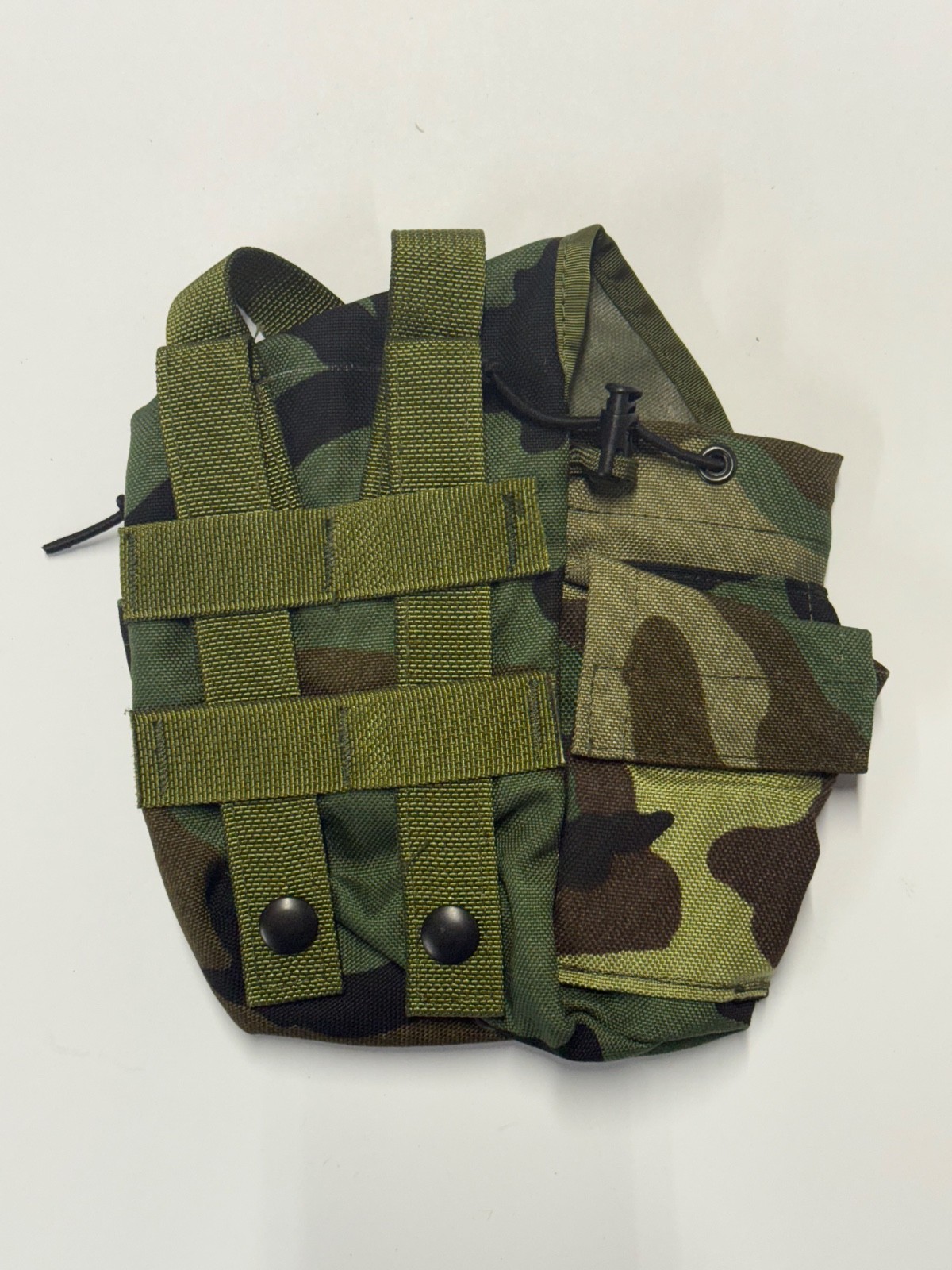 NEW MOLLE 1 QT Canteen Carrier / Utility Pouch Woodland M81 BDU