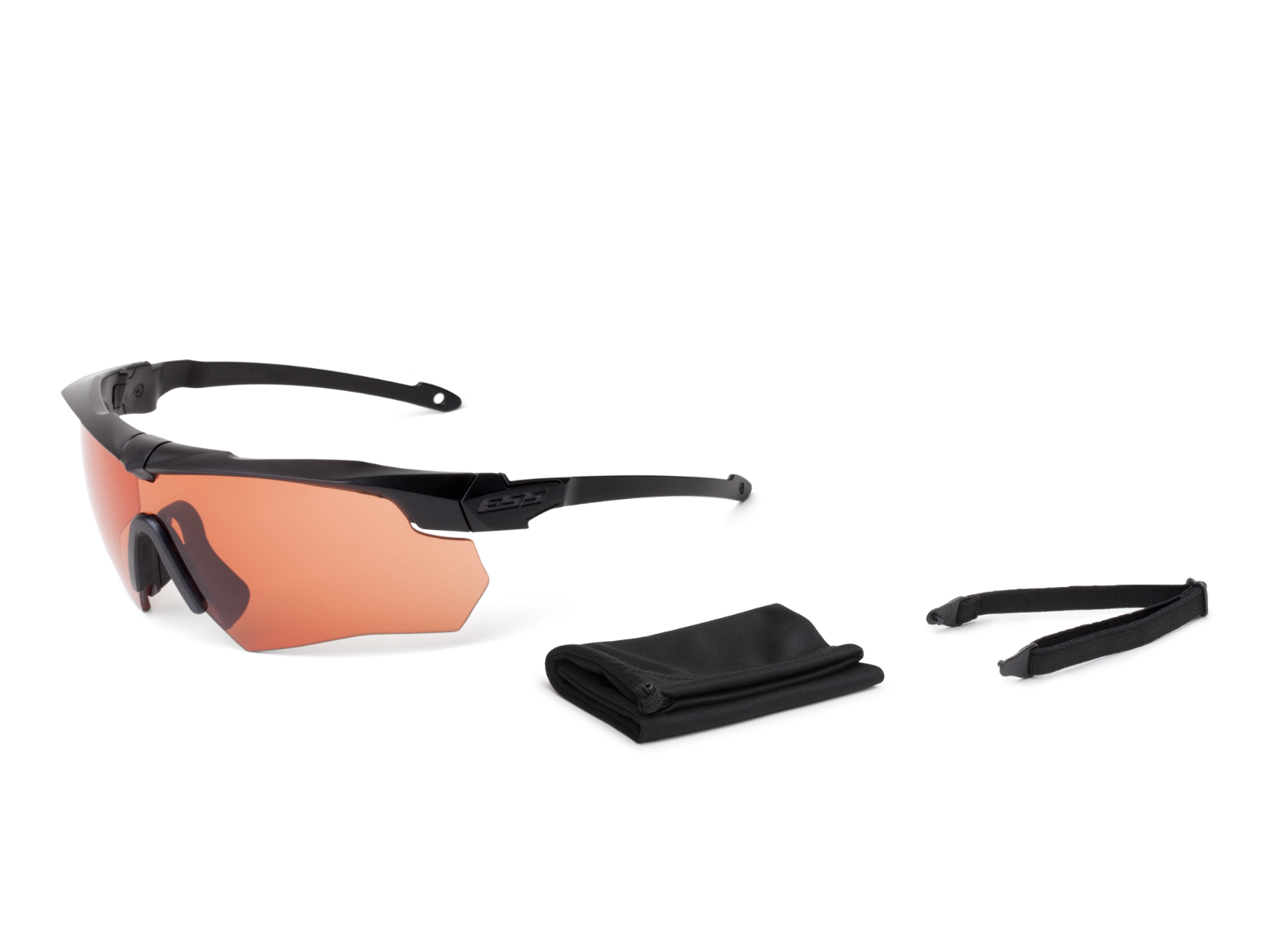 ESS Eyewear Crossbow Suppressor ONE Black w/ Hi-Def Copper 740-0472