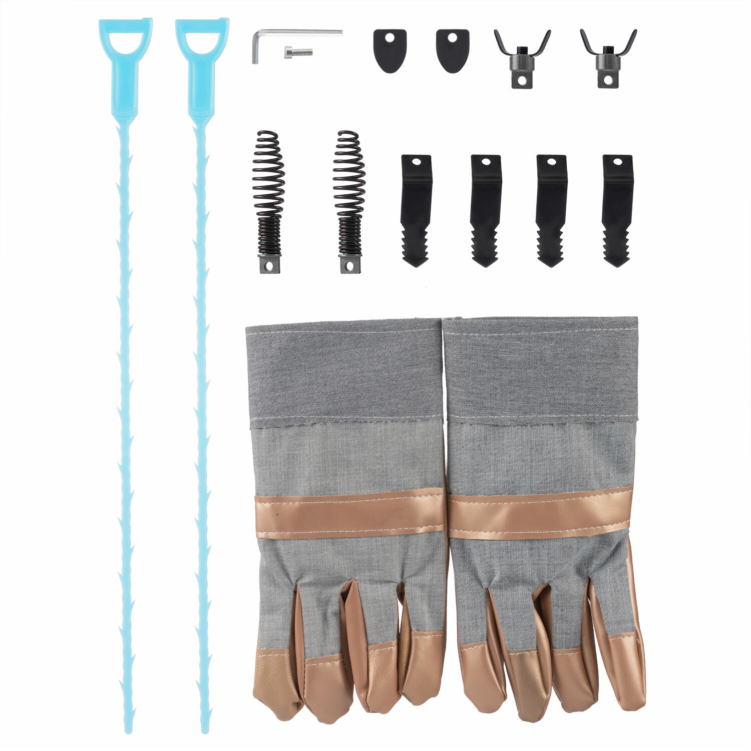 Electric 100FT 3/8" Drain Auger Cleaner Sewer Snake Cleaning Machine w/ Cutters