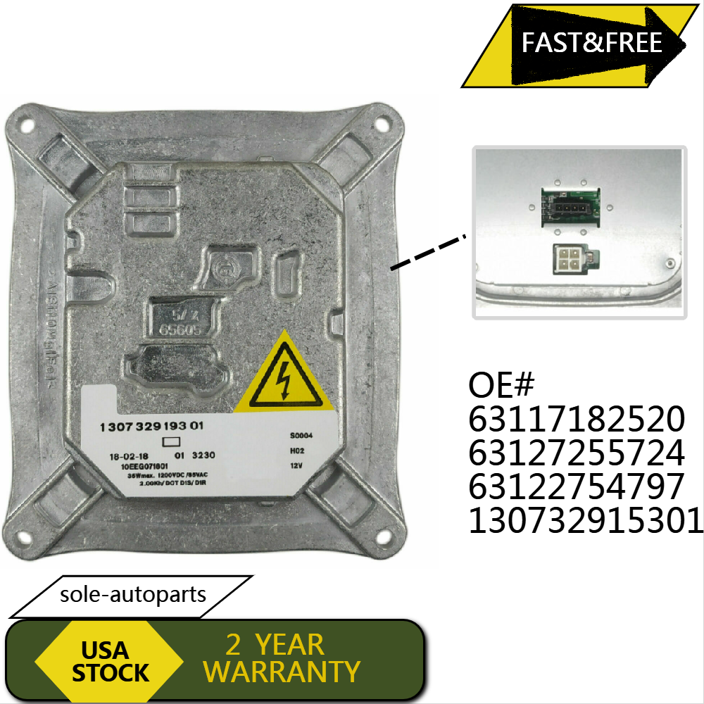 Xenon HID Headlight Ballast Module 63117182520 For BMW 3 Series E90 E92 E93