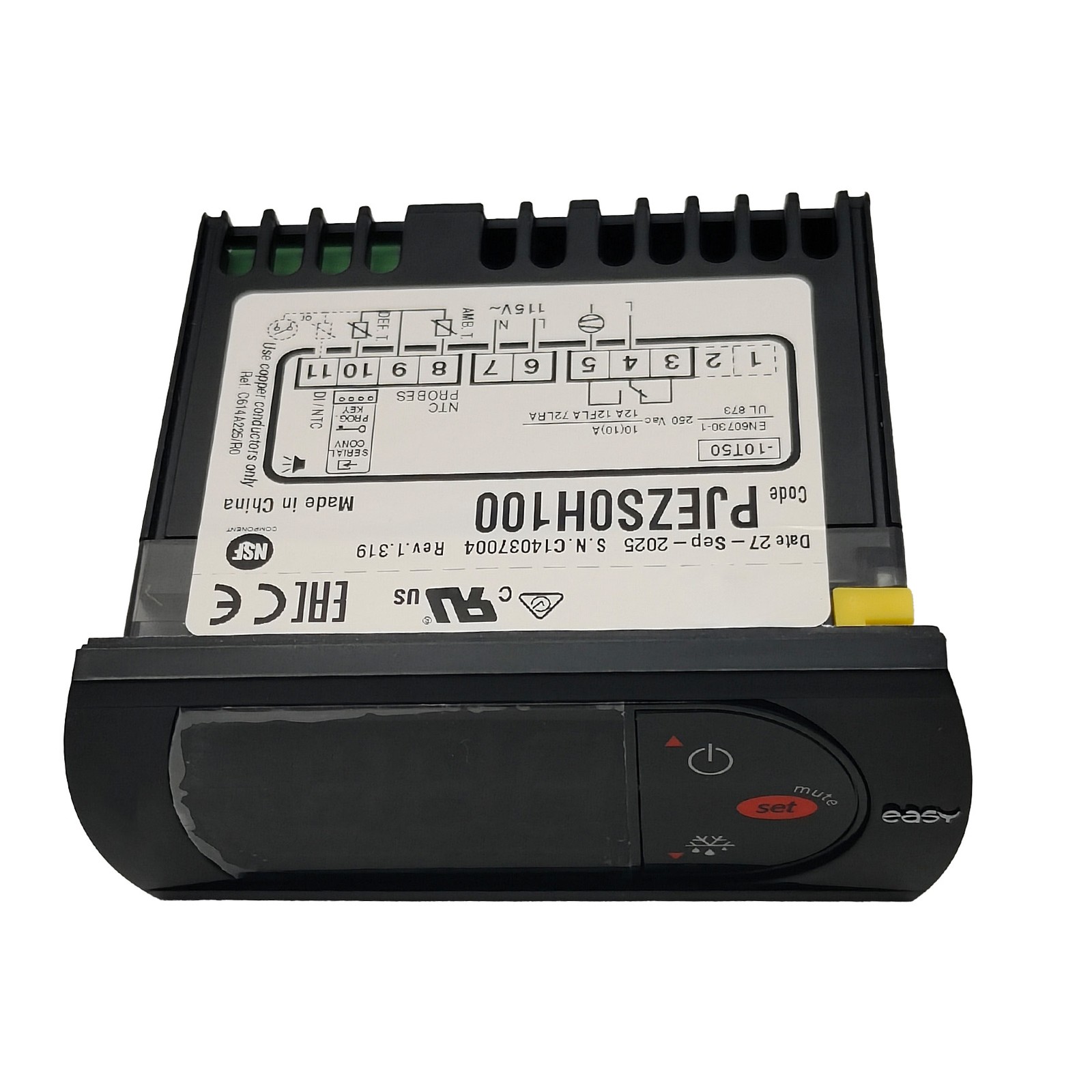 NEW For Carel Digital Temperature Controller PJEZS0H100 For Avantco 17815350