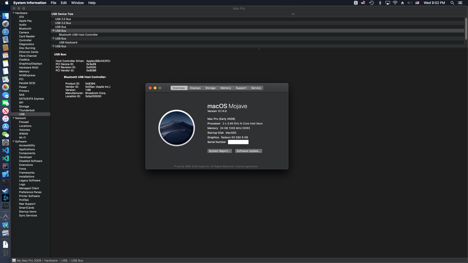 Mac Pro 4,1 5,1 Genuine Apple WiFi Upgrade Kit 802.11ac a/b/g/n/ac Bluetooth 4.2