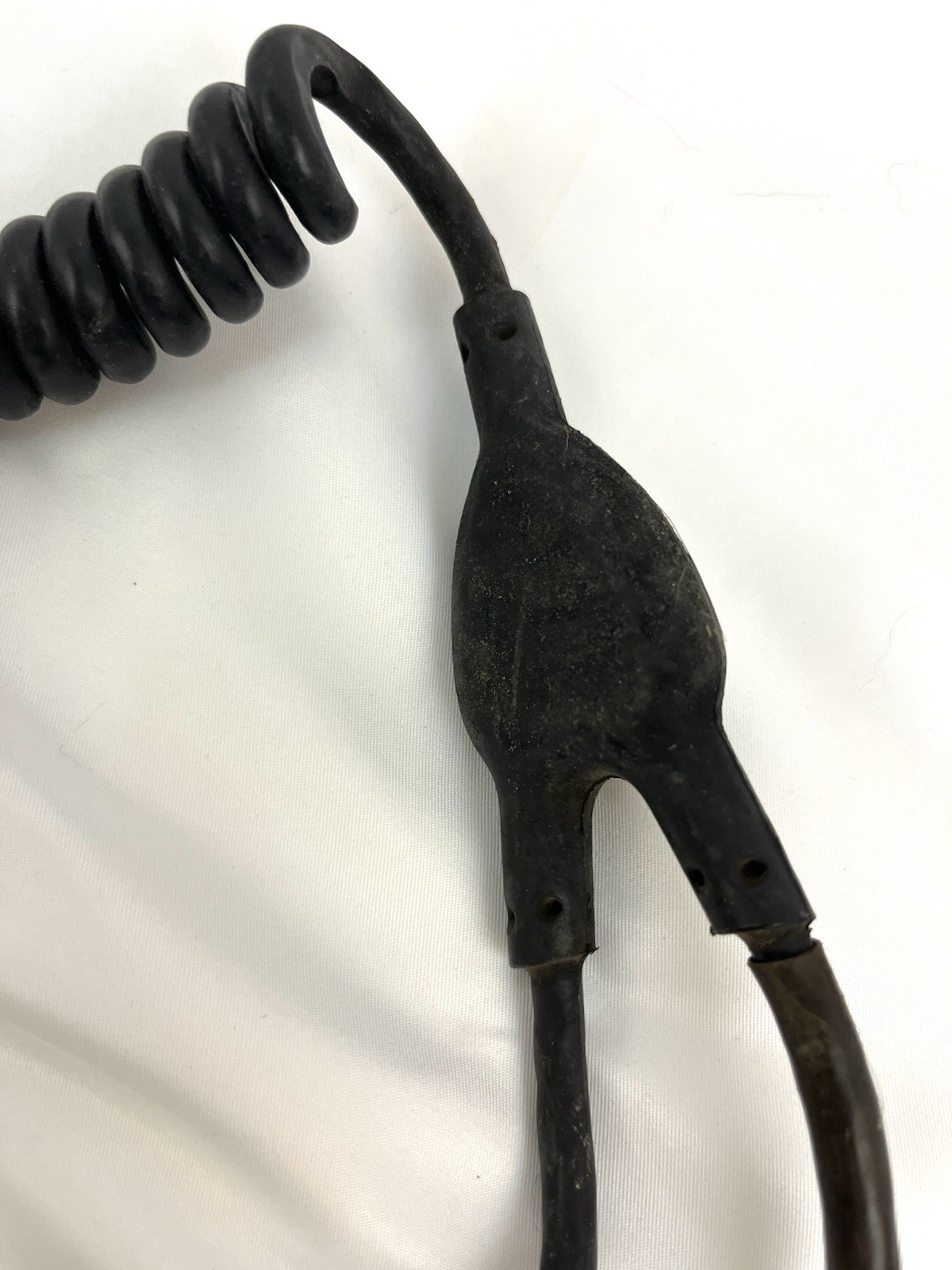 ~ VINTAGE US MILITARY Y-CABLE MBITR PRC RADIO INTERFACE SPLITTER 5 PIN