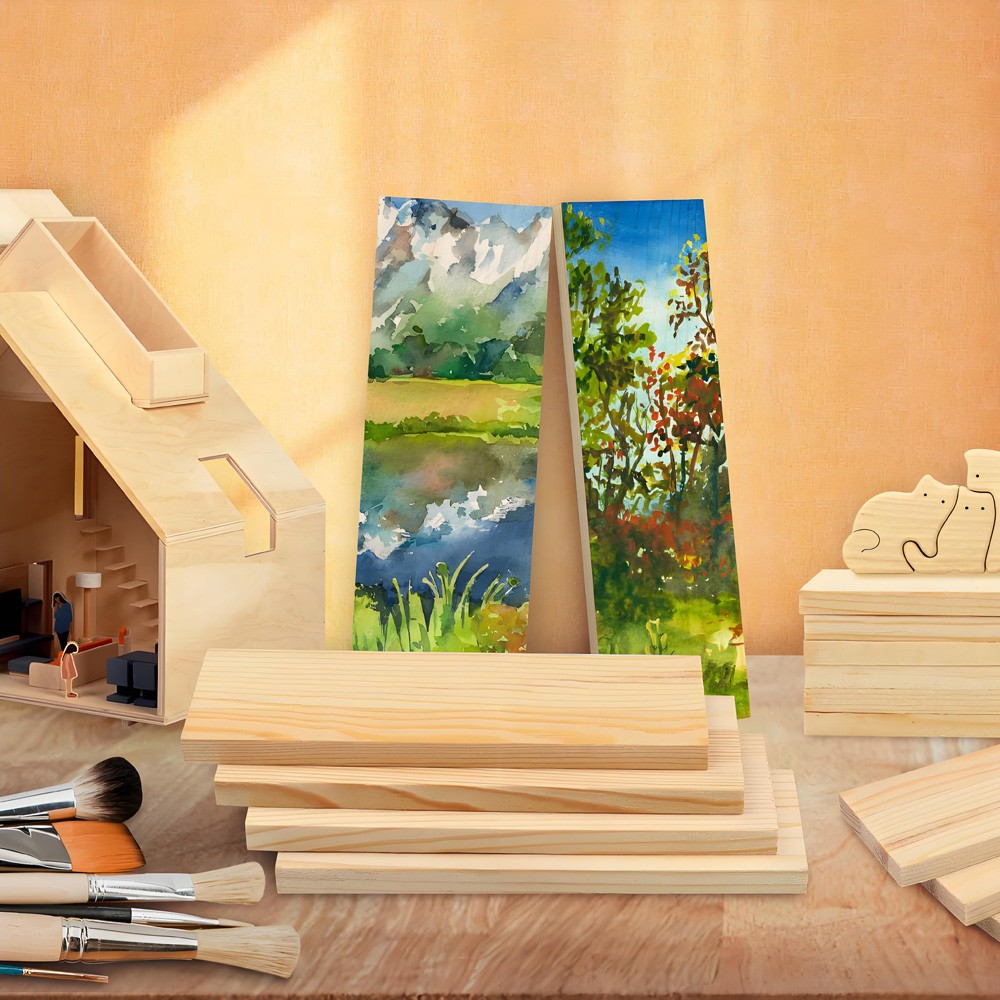 Boards - Pallet Wood Wall Cladding Timber Planks 2cm Thick Paulownia Wood Board