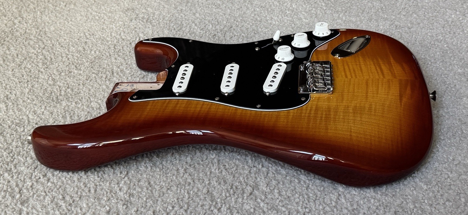 2020 Fender® Player Plus Flamed Loaded Stratocaster Body EXCELLENT 100% Stock!