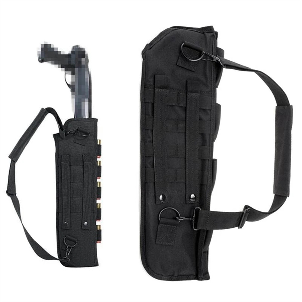 Tactical Short Rifle Shotgun Scabbard MOLLE Modular Gear Holster Hunting Bag