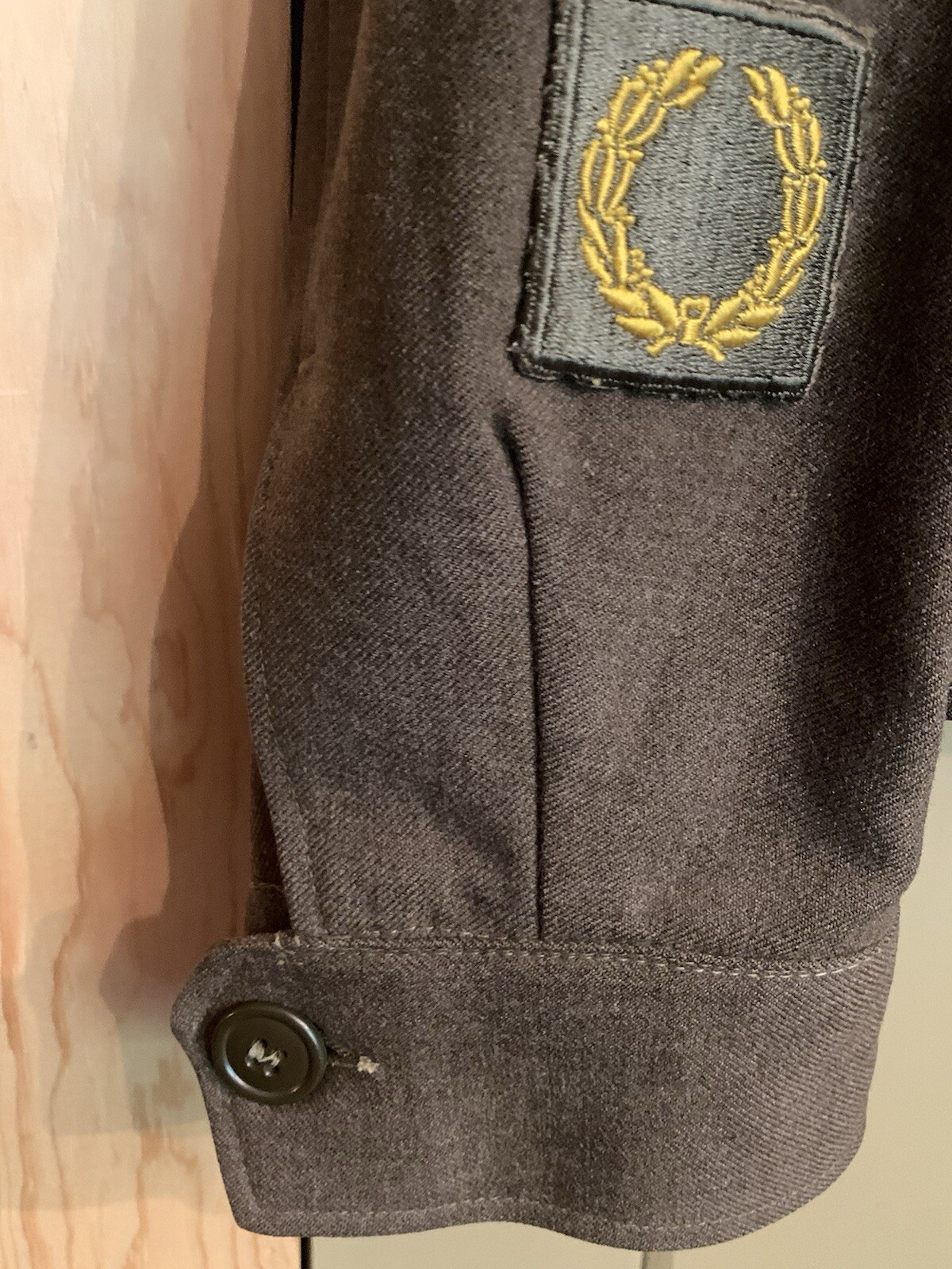 Vintage World War II Army Decorated Wool Jacket