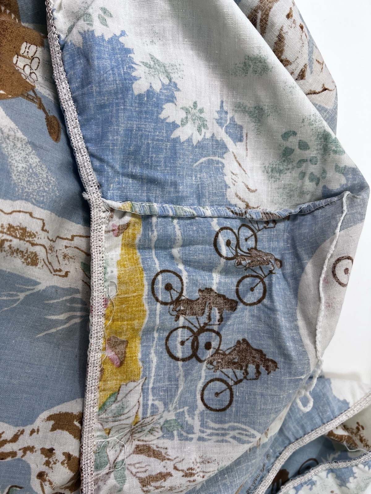 Vintage 1982 E.T. The Extra-Terrestrial Movie Twin sheet set Flat Fitted Movie