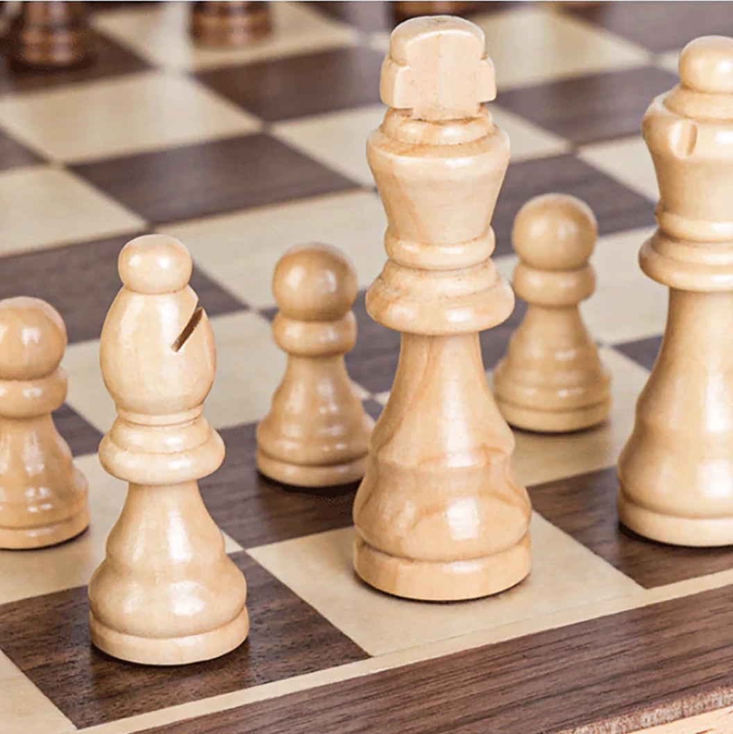 Magnetic Chess Set Folding Chess Board Storage Travel Party Game Set Ages 6+