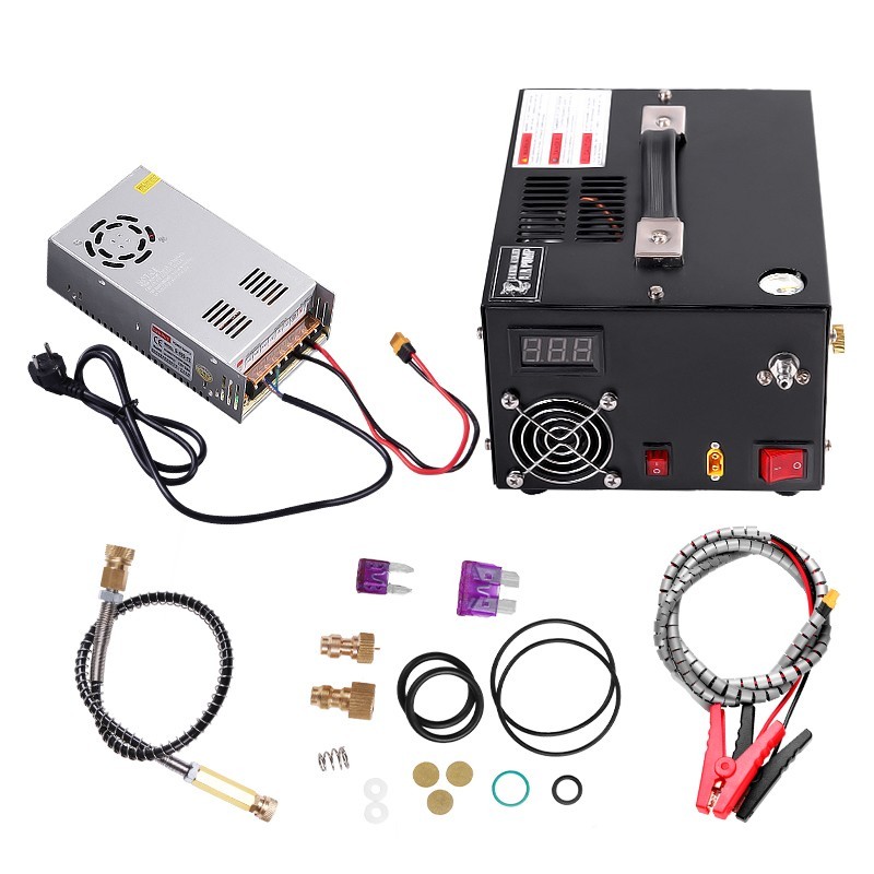 4500PSI Pcp Compressor 12V 110 220V 300bar High Pressure Pump Airgun Rifle