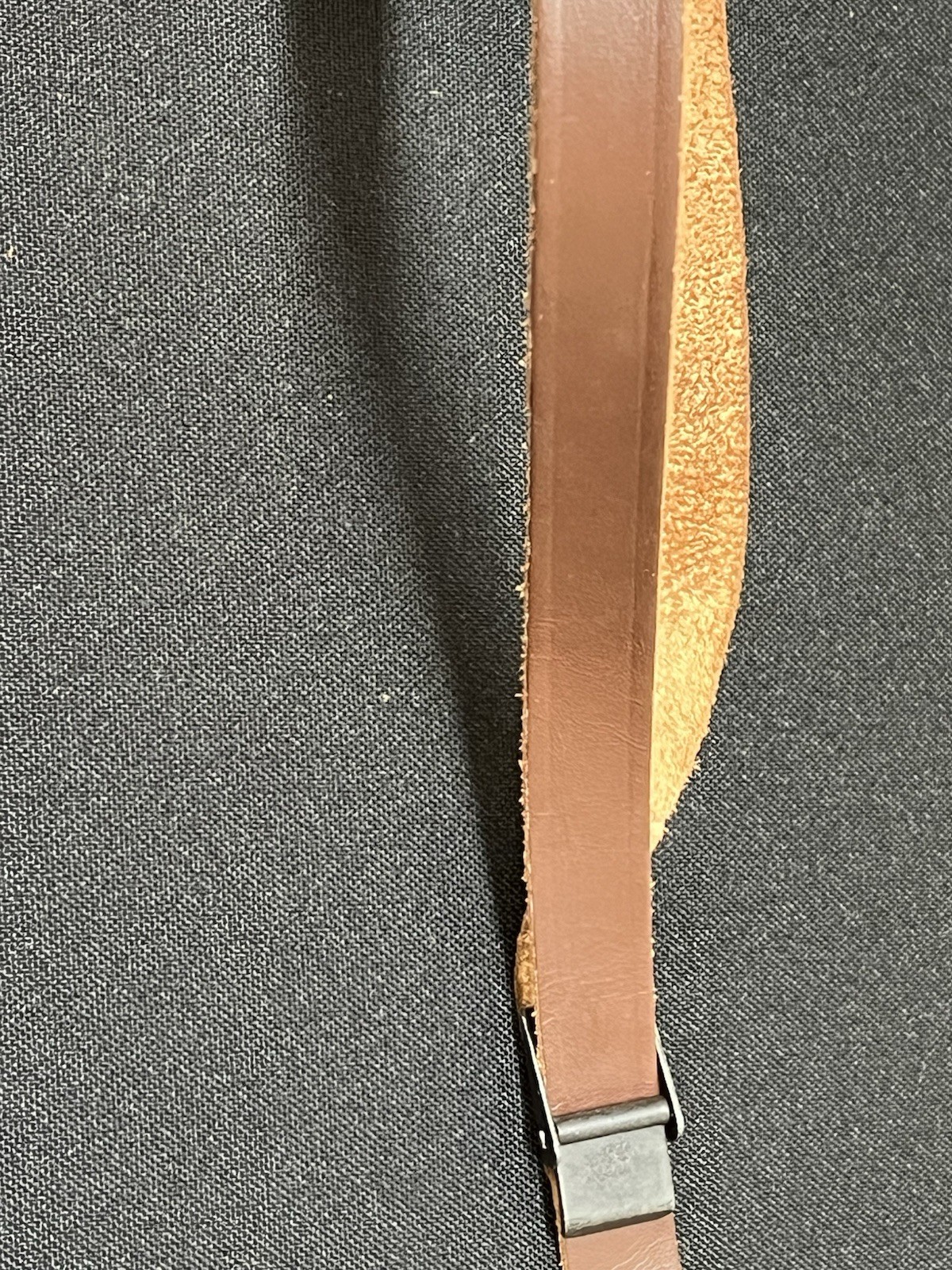 *NOS* US Original M1 HELMET LINER LEATHER CHIN STRAP DOT MAKER STAMP WW2 KOREA