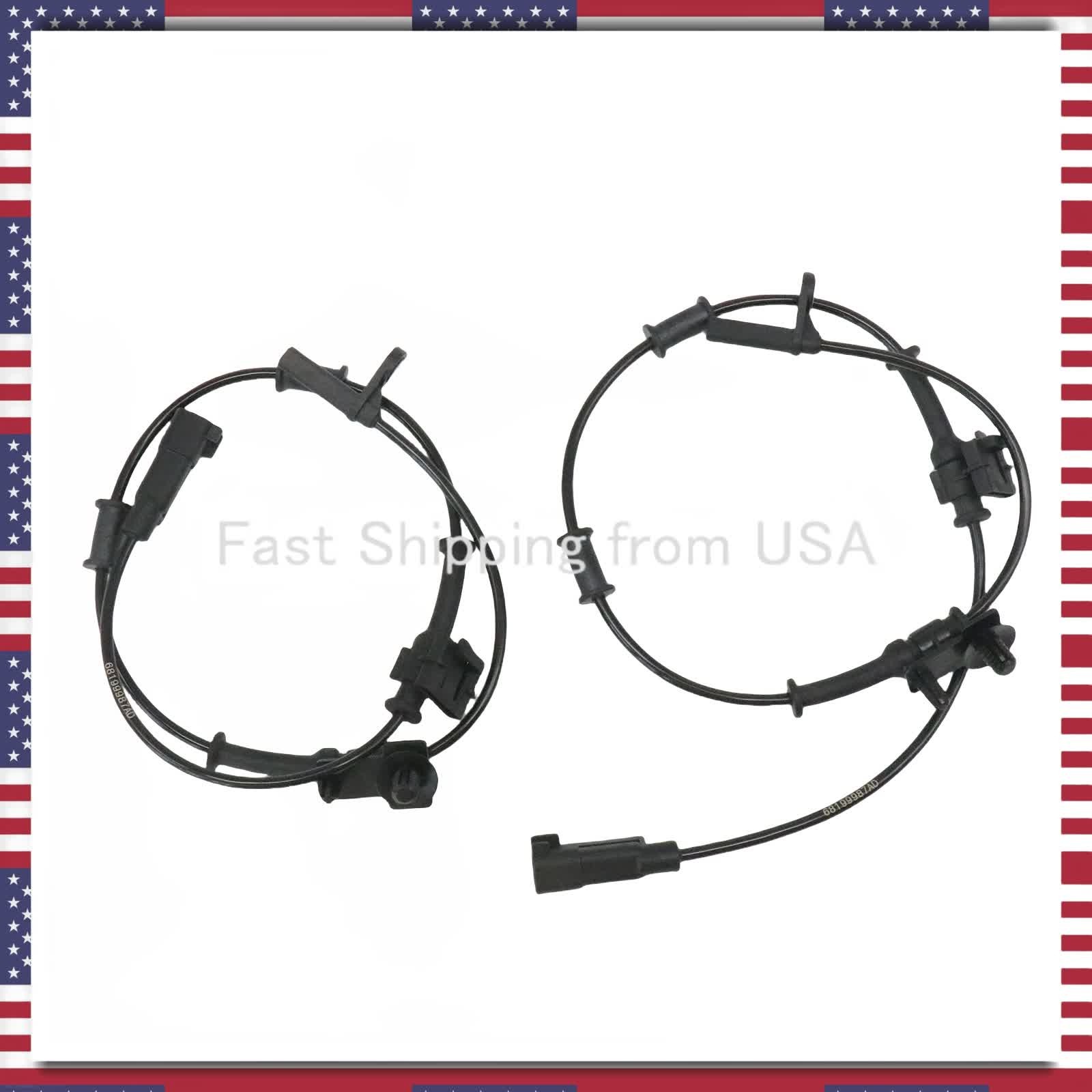 Front & Rear L+R ABS Wheel Speed Sensor RWD For 2015-22 Dodge Charger Challenger