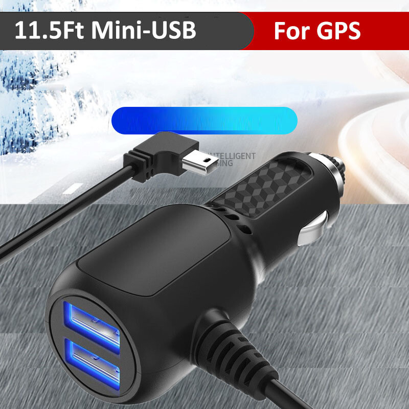 Car Charger Cord for Garmin DriveSmart 55 61 65lms DriveAssist 50 51 60 GPS TA20