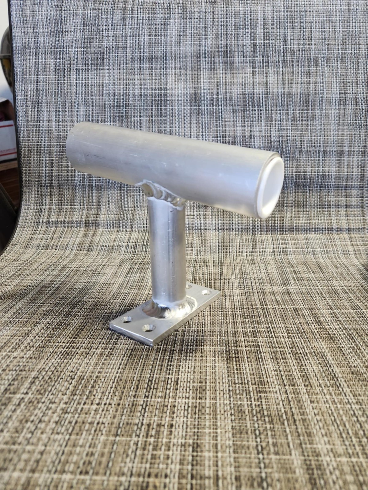 Aluminum Shallow Water Anchor Mount Bracket 1" 1.25" Straight Angled Curved