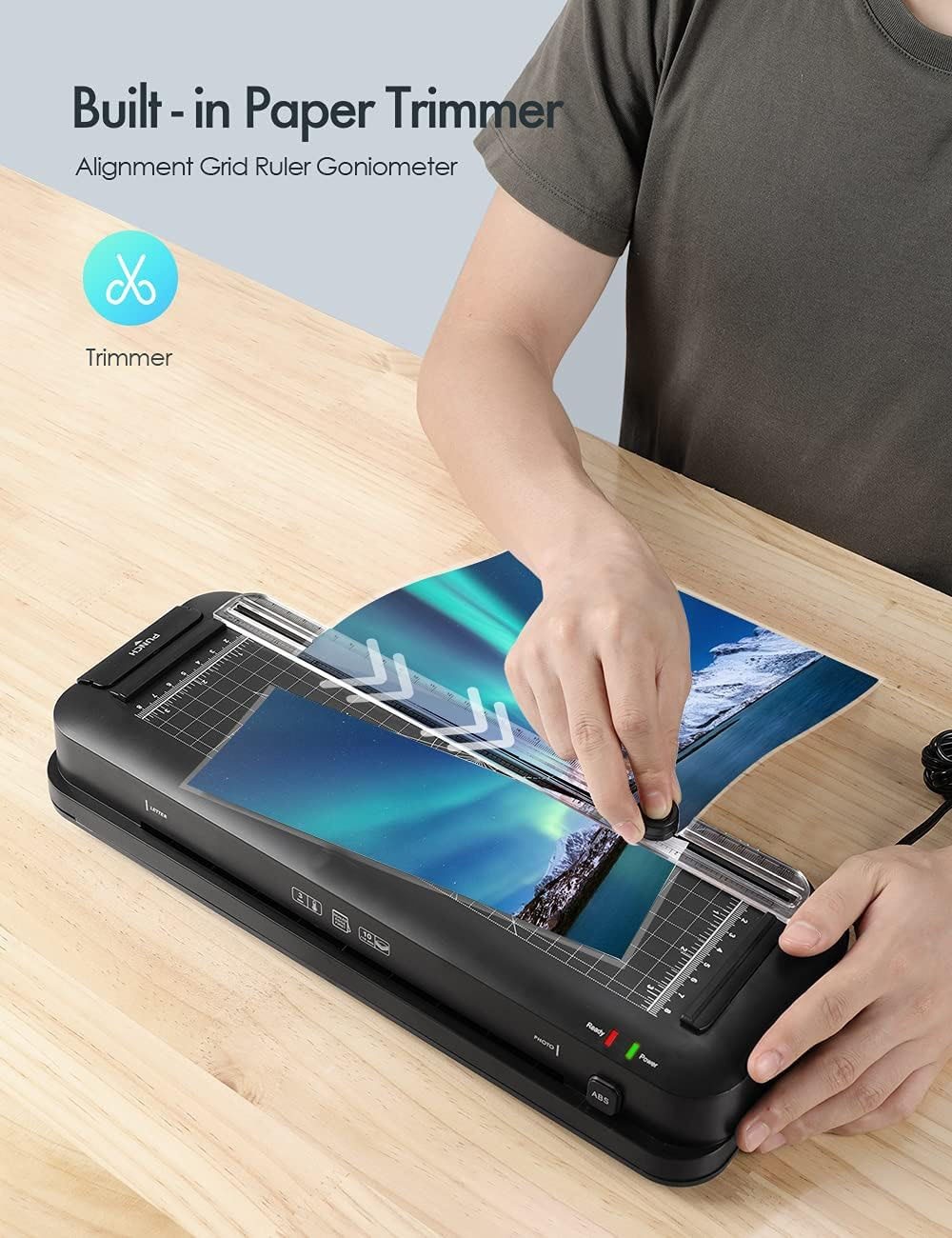 Plastificadora de 23 cm para profesores y el hogar: Plastificadora antiatascos t