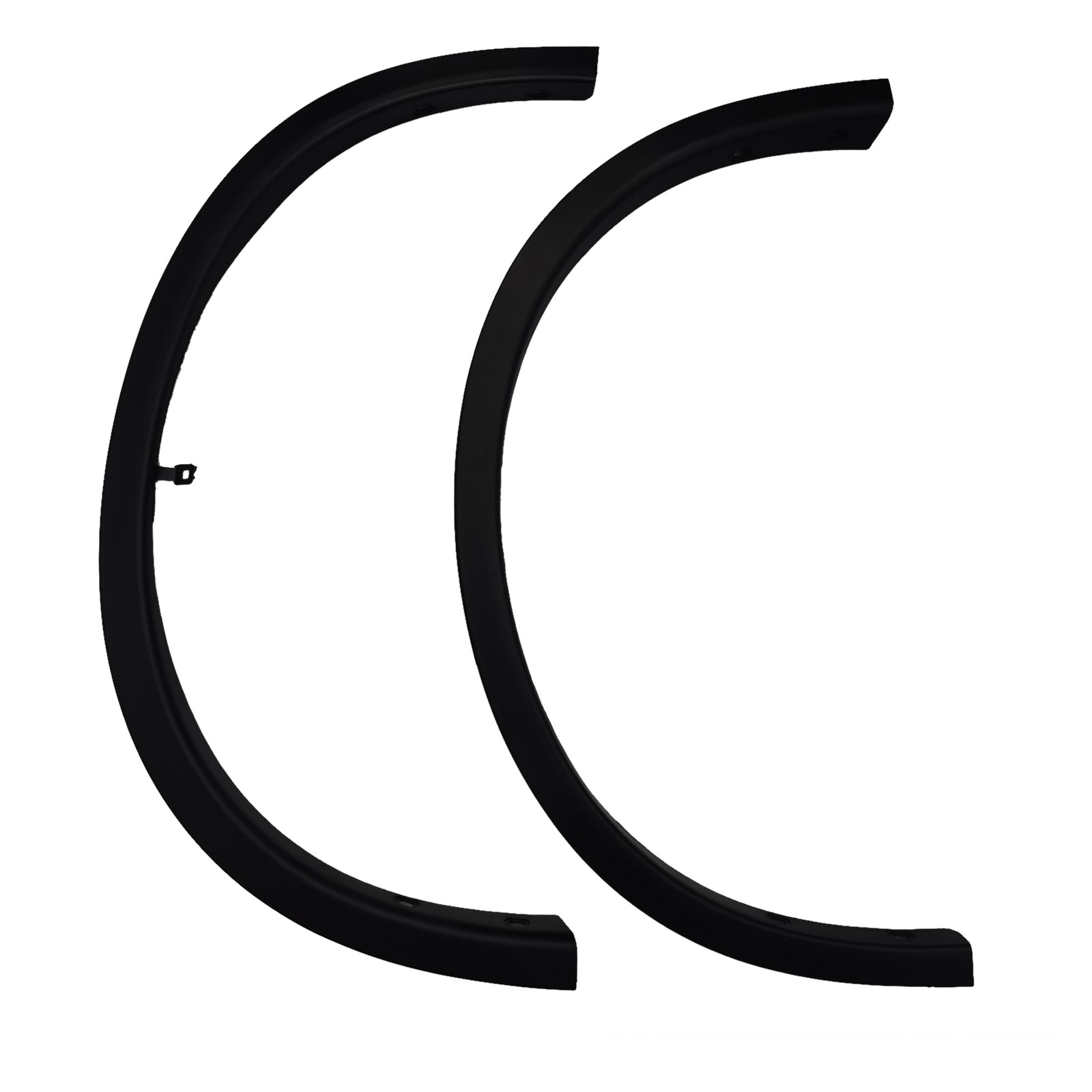 2 PCS Front Wheel Plastic Fender Arch Black For Nissan Rogue 2014 2015 2016 NEW