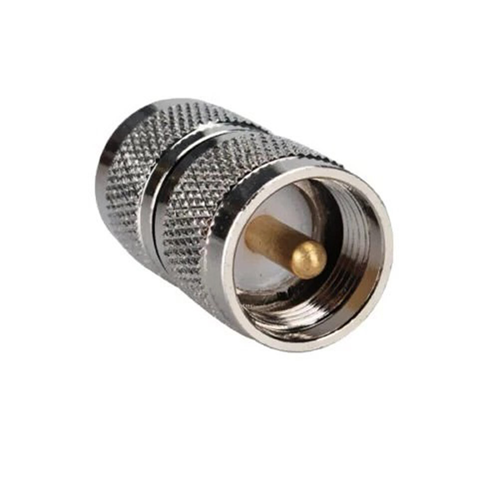 PL259 Male Plug to UHF Male PL-259 RF Coaxial Adapter Connector