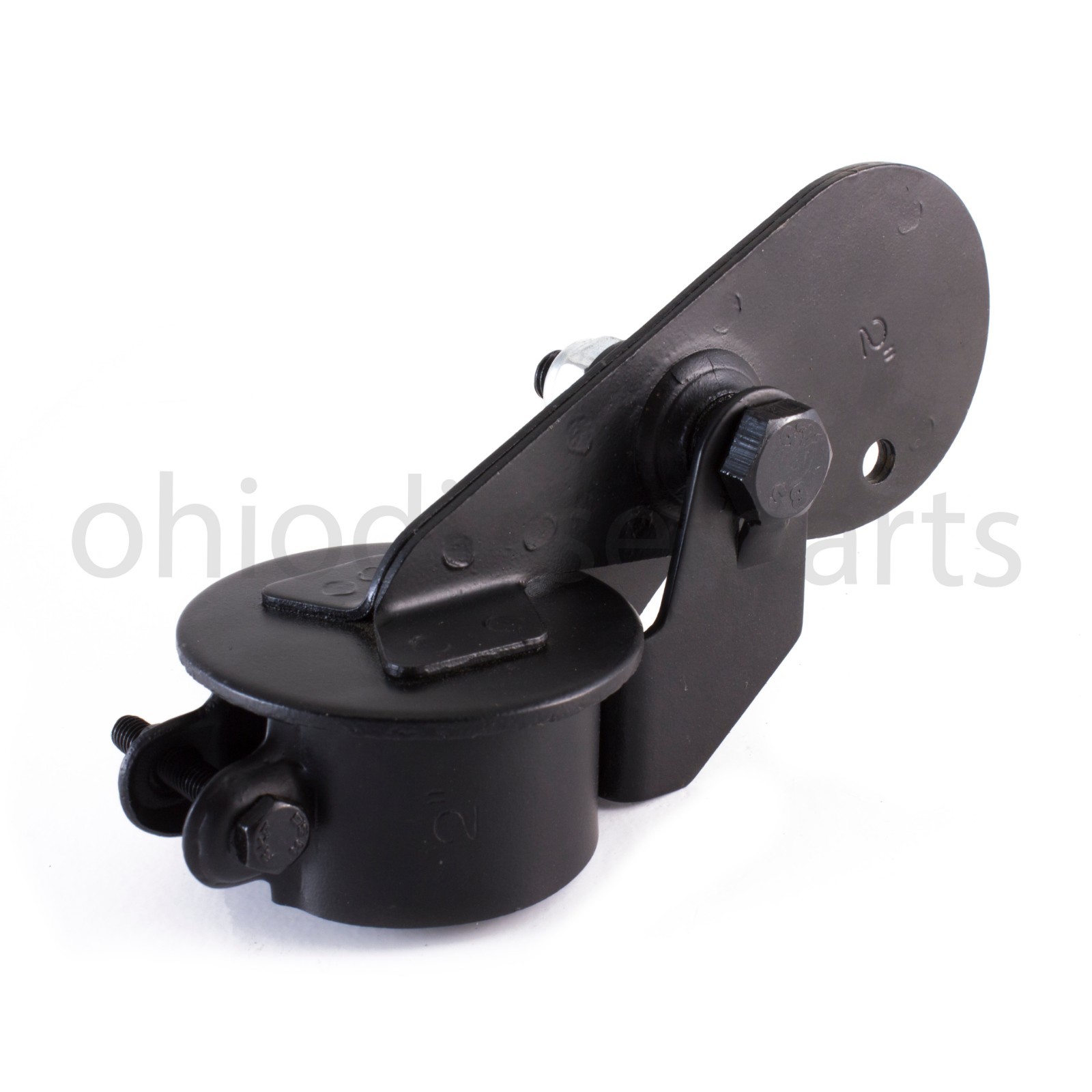 2 Inch Tractor Exhaust Silencer Weather Flap Rain Cap Muffler Cover 2" Black