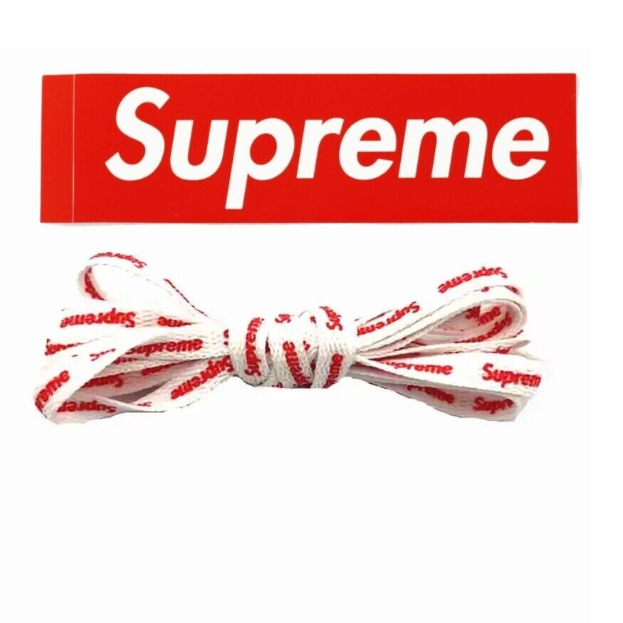AF1 Supreme Shoe Laces 120cm BLACK, RED, WHITE WHEAT air jordan, dunks, airforce